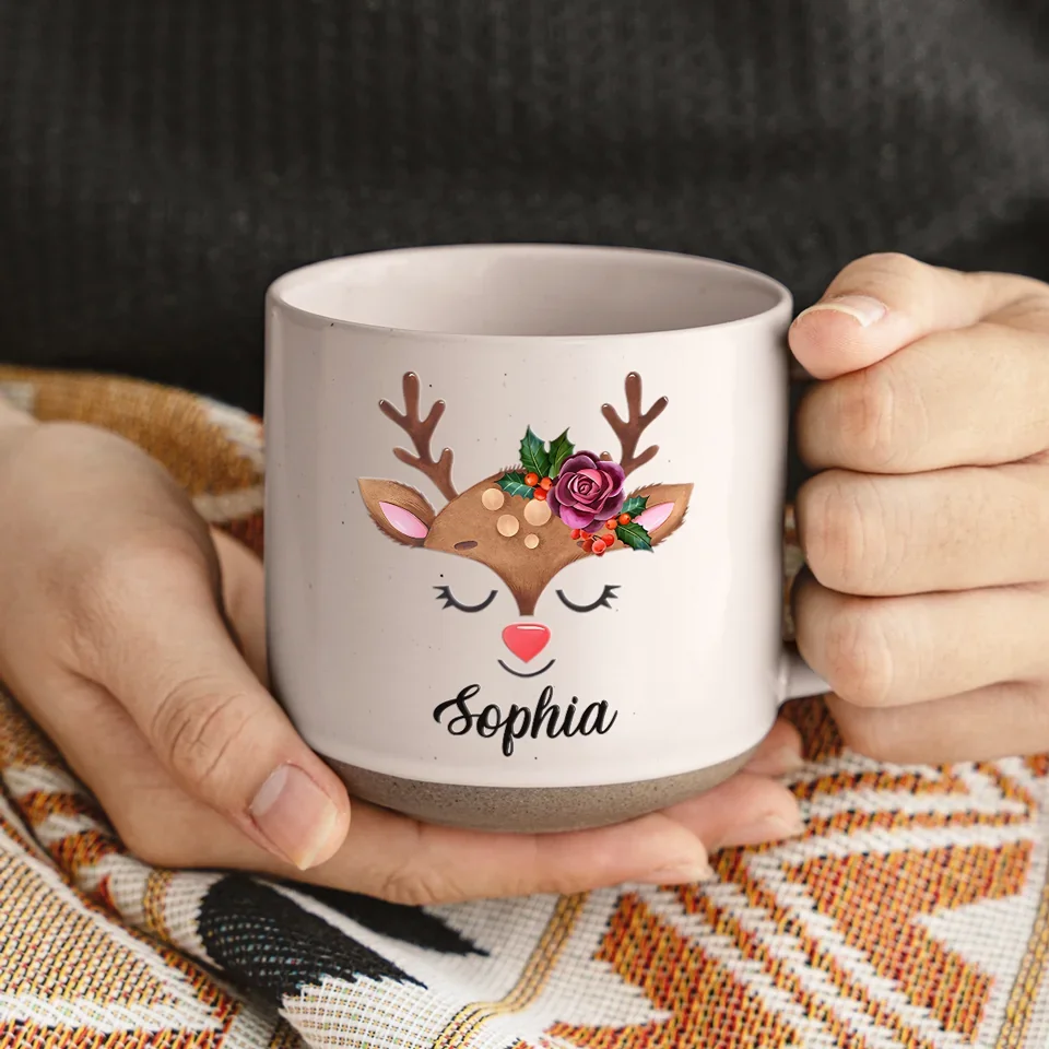 Love The Giver More Than The Gift - Family Personalized Custom Printed Pottery Mug - Christmas Gift For Family Members - Image 5