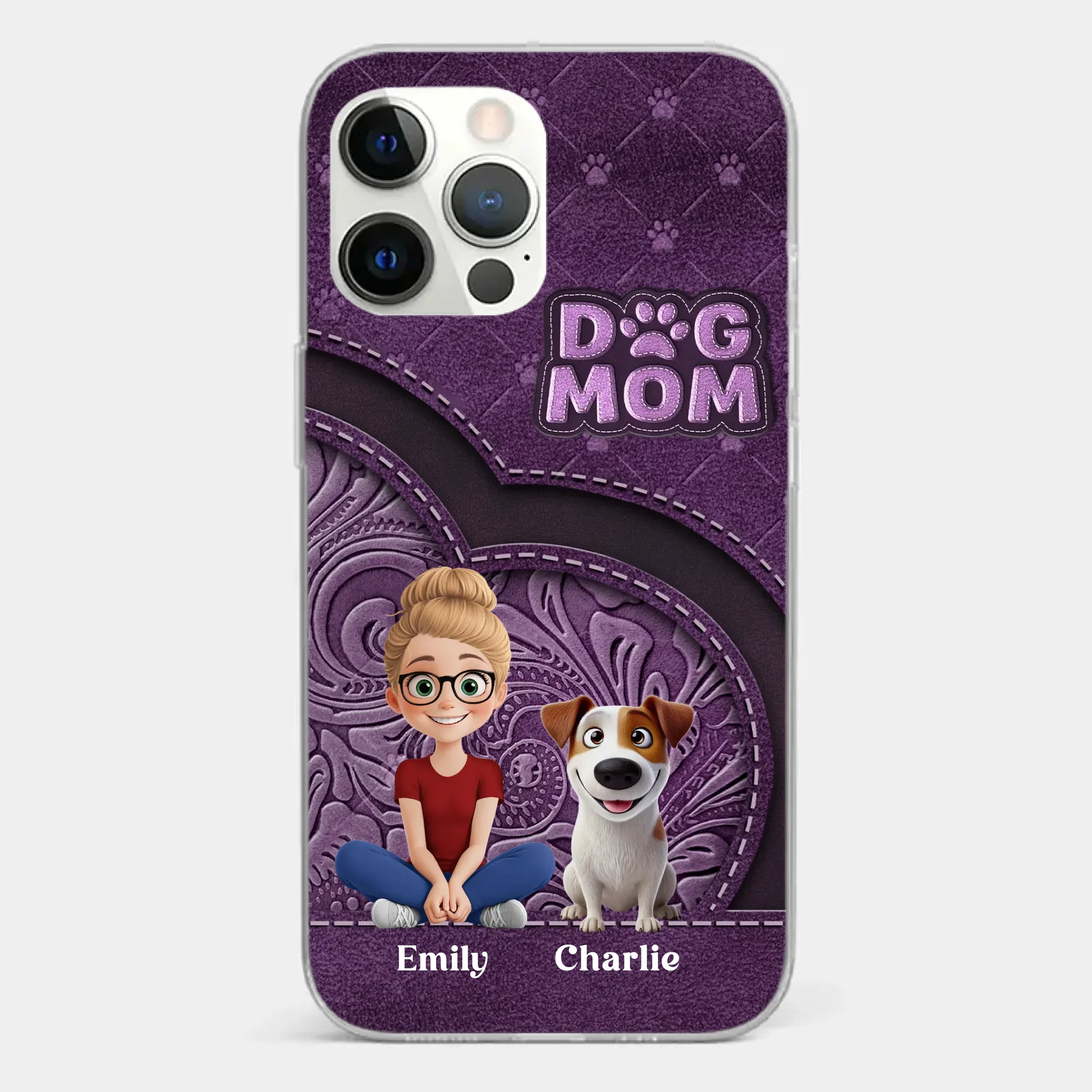 Love, Your Loyal Snack Beggars - Dog Personalized Custom Clear Phone Case - Gift For Pet Owners, Pet Lovers - Image 15