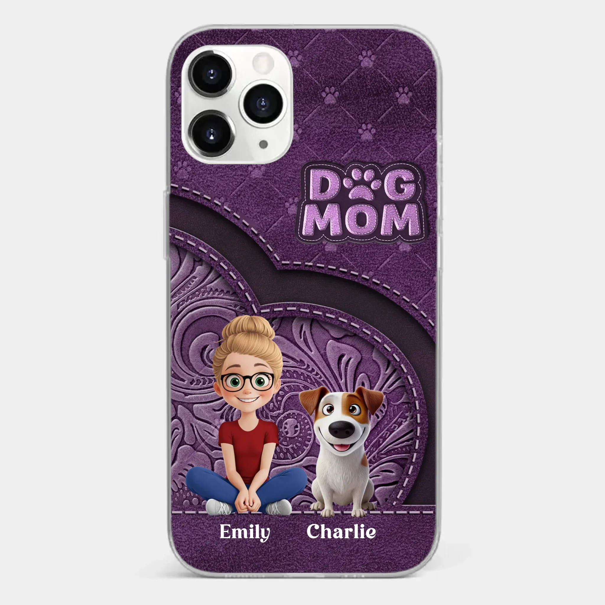 Love, Your Loyal Snack Beggars - Dog Personalized Custom Clear Phone Case - Gift For Pet Owners, Pet Lovers - Image 7