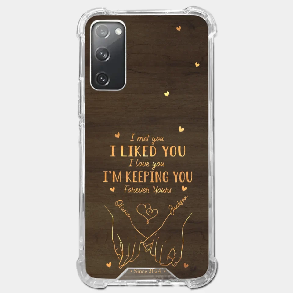 Loved You Then, Love You Still - Couple Personalized Custom Clear Phone Case - Gift For Husband Wife, Anniversary - Image 37