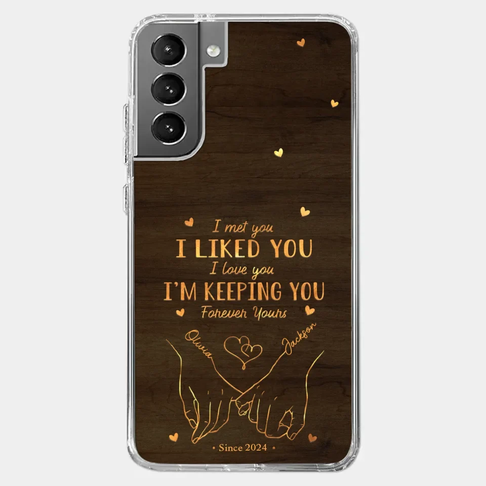 Loved You Then, Love You Still - Couple Personalized Custom Clear Phone Case - Gift For Husband Wife, Anniversary - Image 40