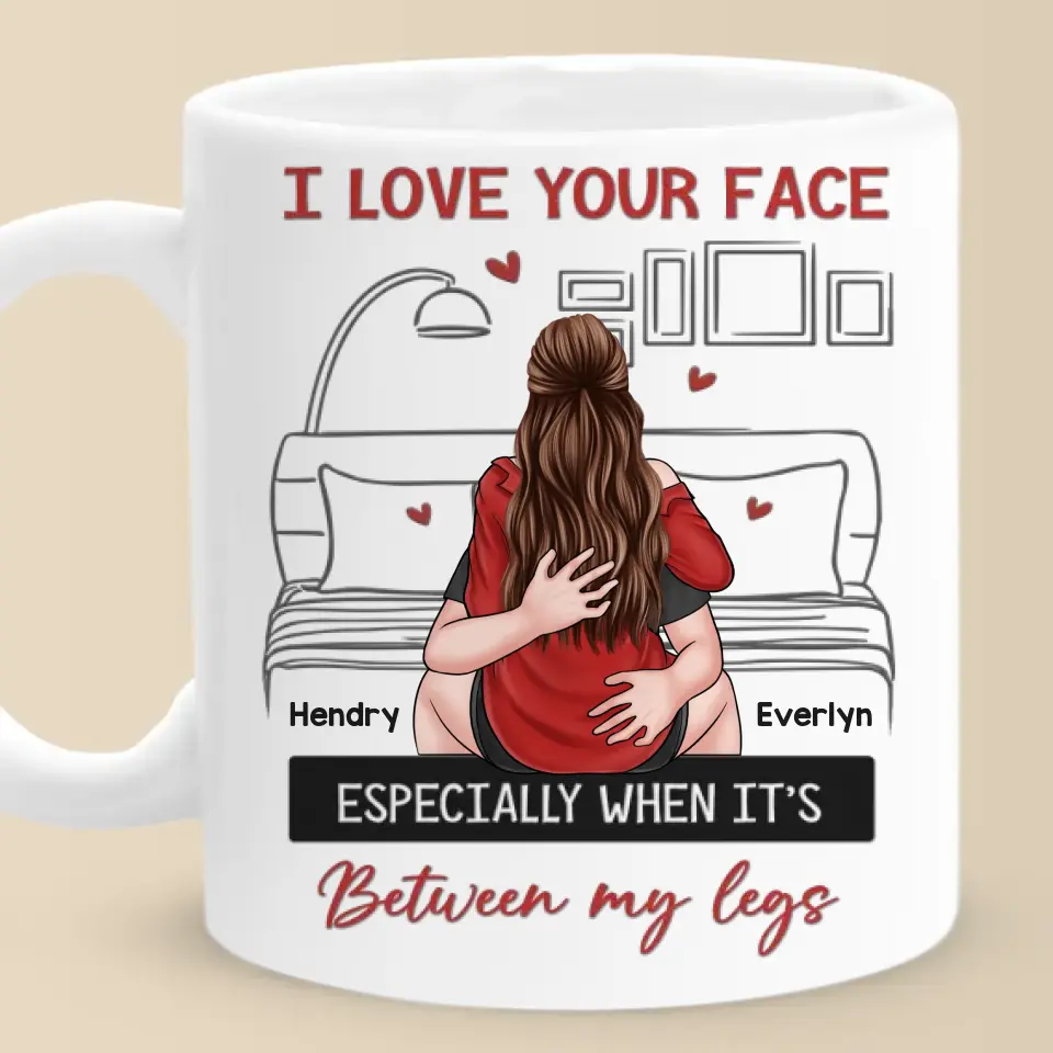Loving You Is Like Breathing, It’s Effortless - Couple Personalized Custom Mug - Gift For Husband Wife, Anniversary - Image 2