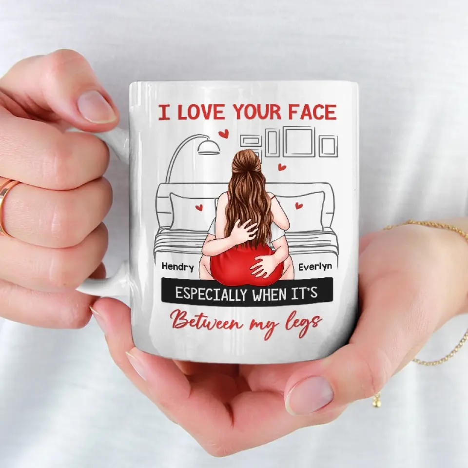 Loving You Is Like Breathing, It’s Effortless - Couple Personalized Custom Mug - Gift For Husband Wife, Anniversary - Image 3