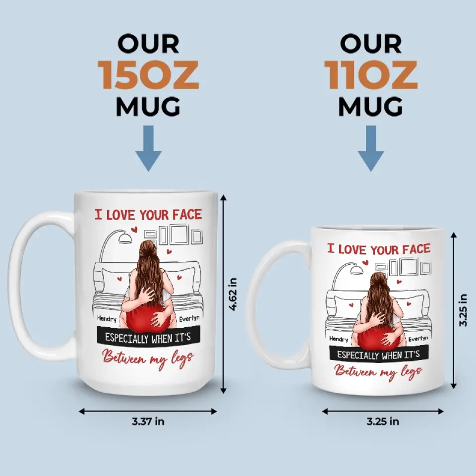 Loving You Is Like Breathing, It’s Effortless - Couple Personalized Custom Mug - Gift For Husband Wife, Anniversary - Image 5