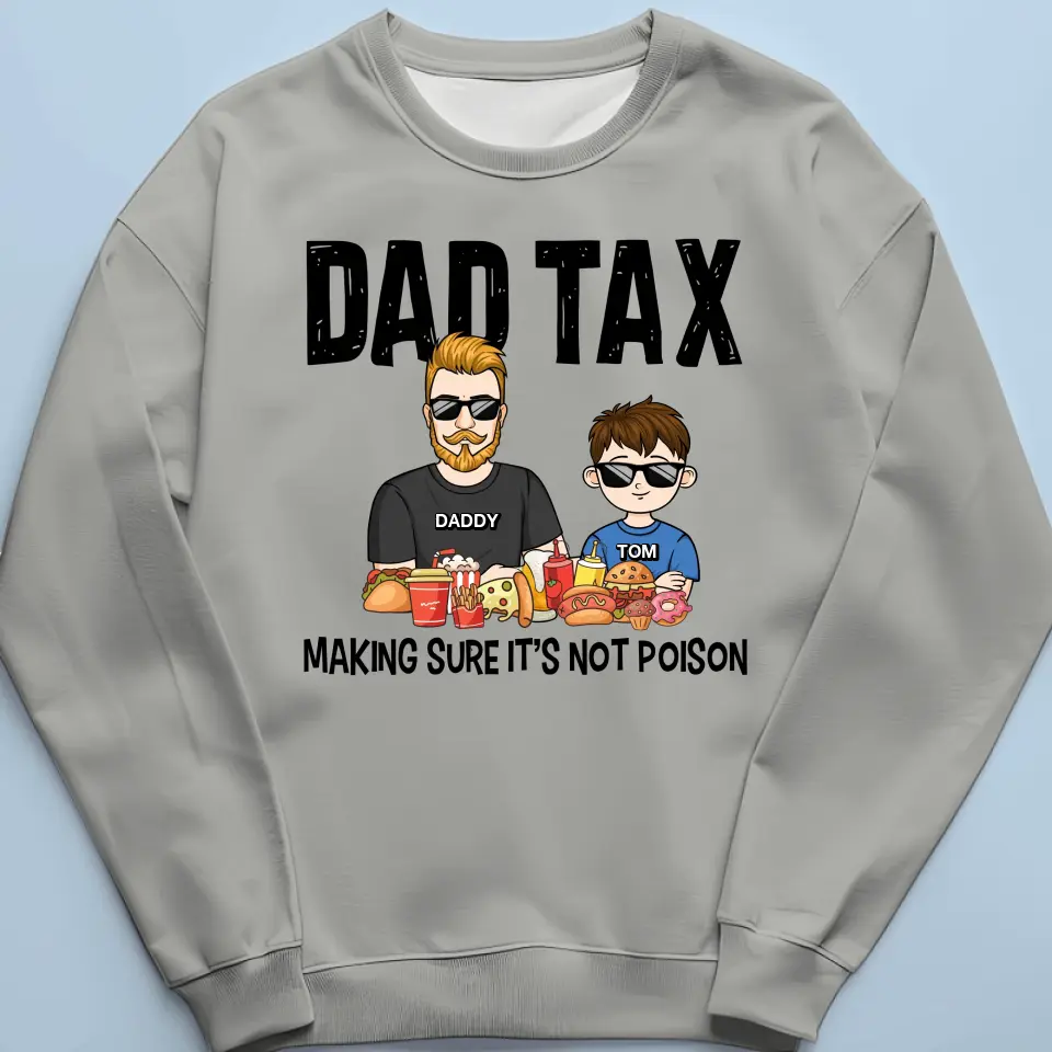Make Sure It's Not Poison - Family Personalized Custom Unisex T-shirt, Hoodie, Sweatshirt - Gift For Dad - Image 6