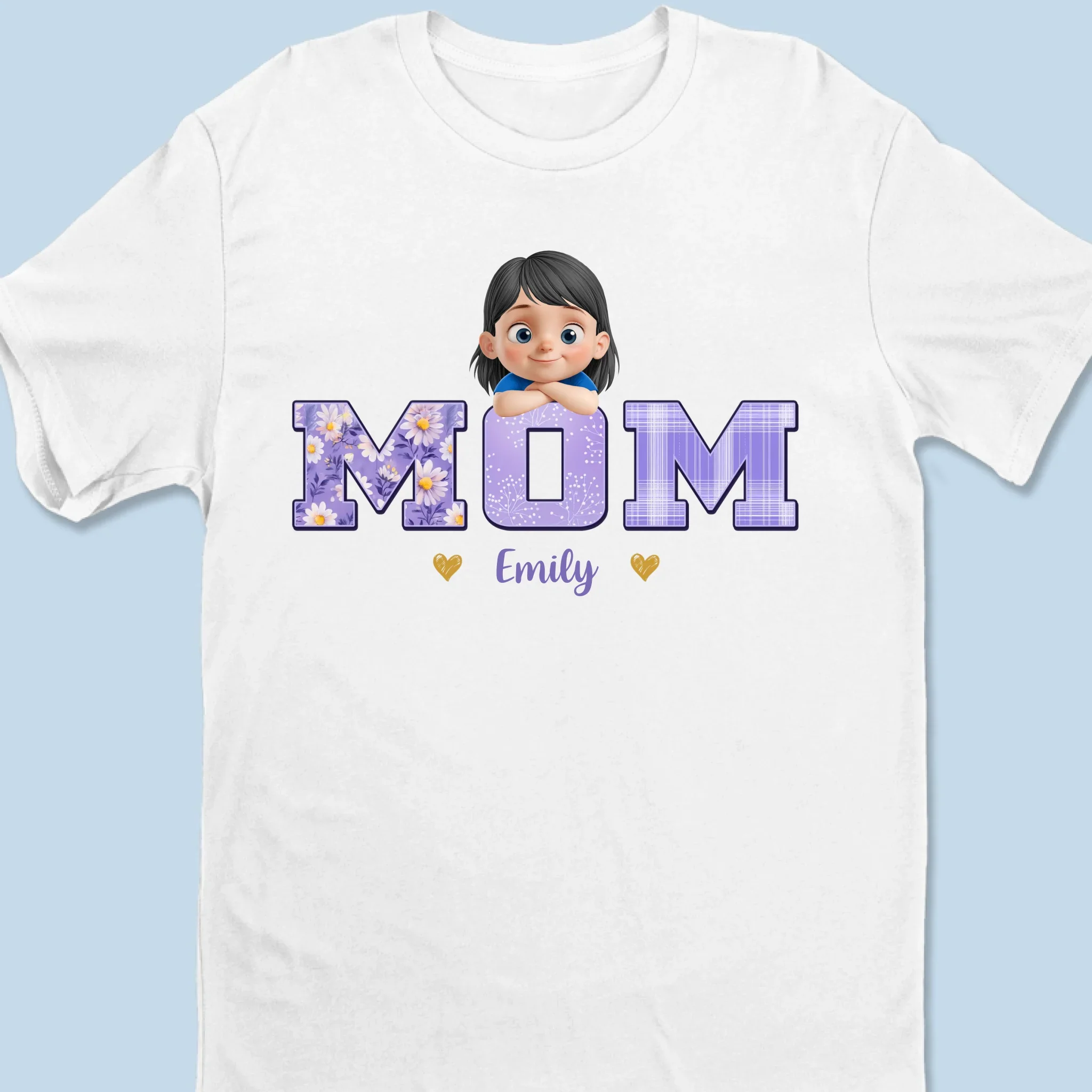 Mama’s Crew, Too Cool And Too Cute - Family Personalized Custom Unisex T-shirt, Premium T-shirt, Hoodie - Mother's Day, Gift For Mom, Grandma - Image 6