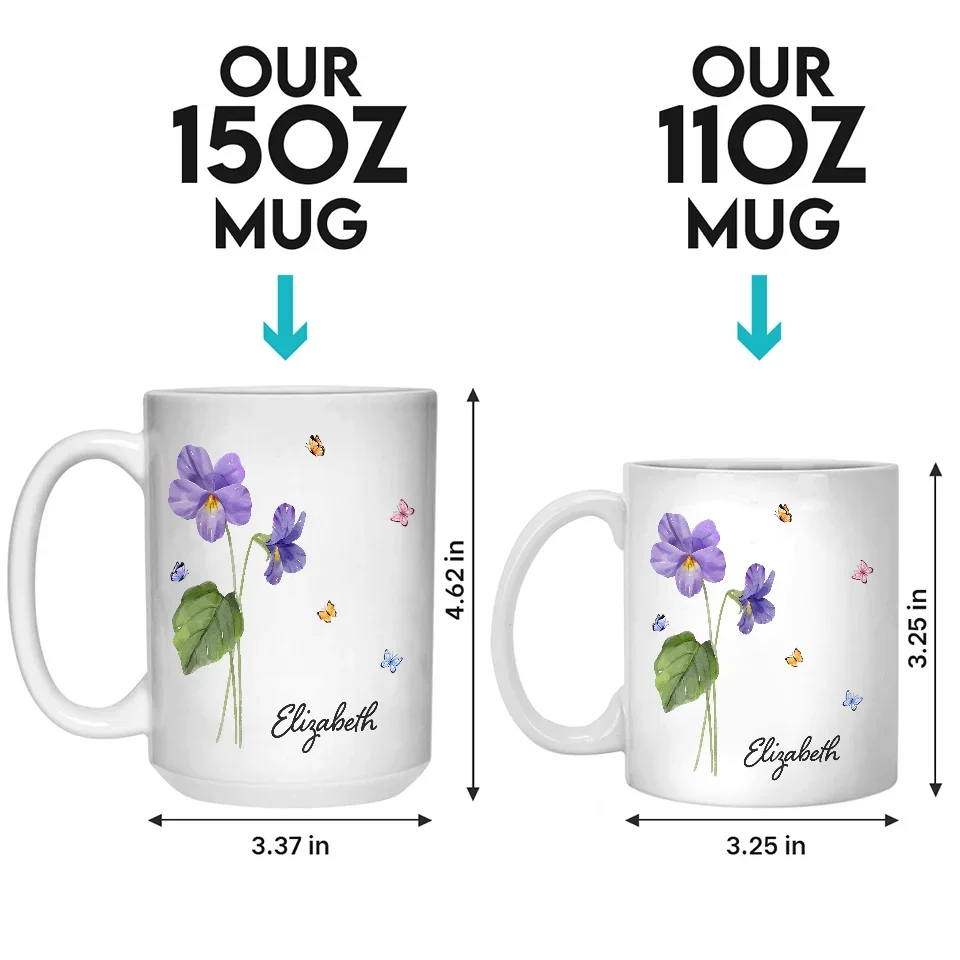May You Be Proud Of The Person You Are - Bestie Personalized Custom Mug - Christmas Gift For Best Friends, BFF, Sisters - Image 5