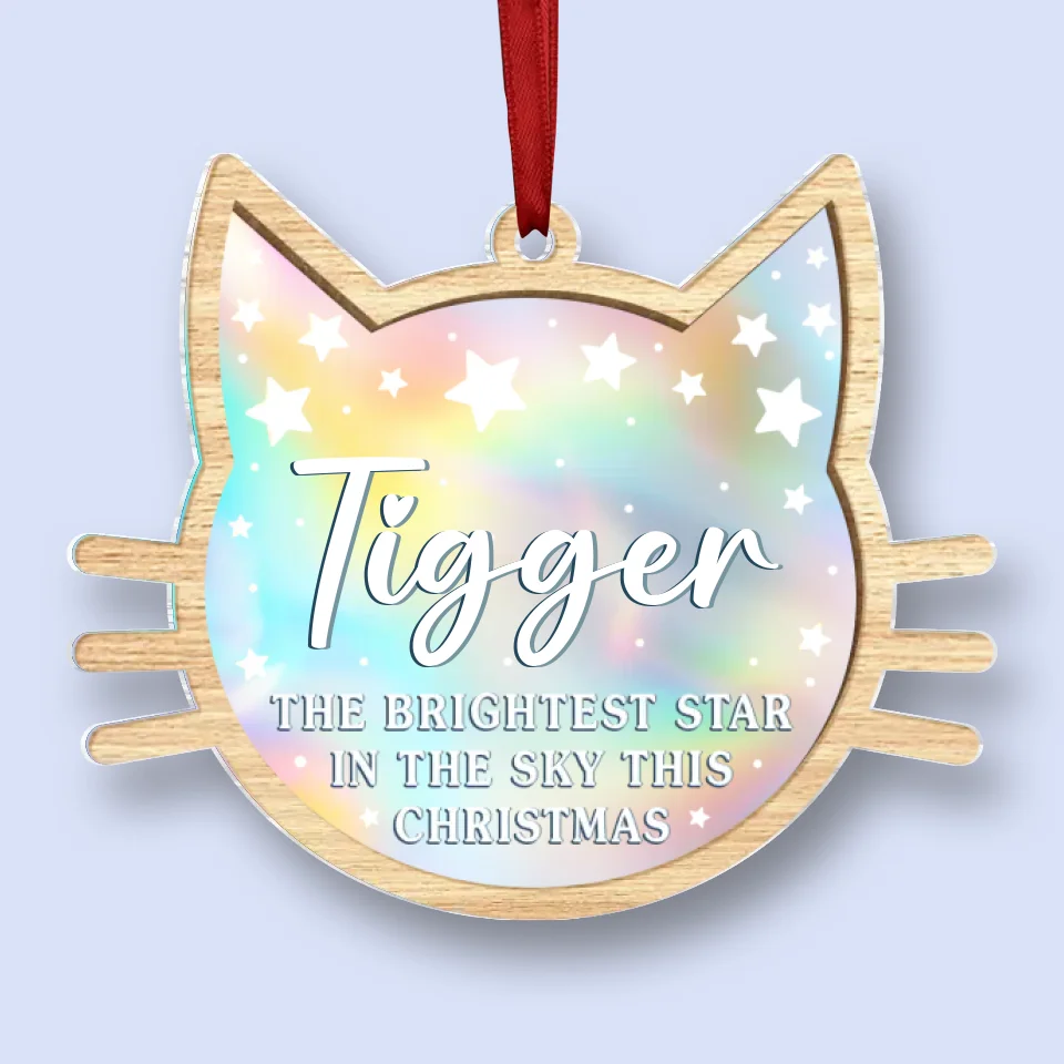 Missing You More During The Holidays - Memorial Personalized Custom Hologram Ornament - Sympathy Gift, Christmas Gift For Pet Owners, Pet Lovers - Image 5