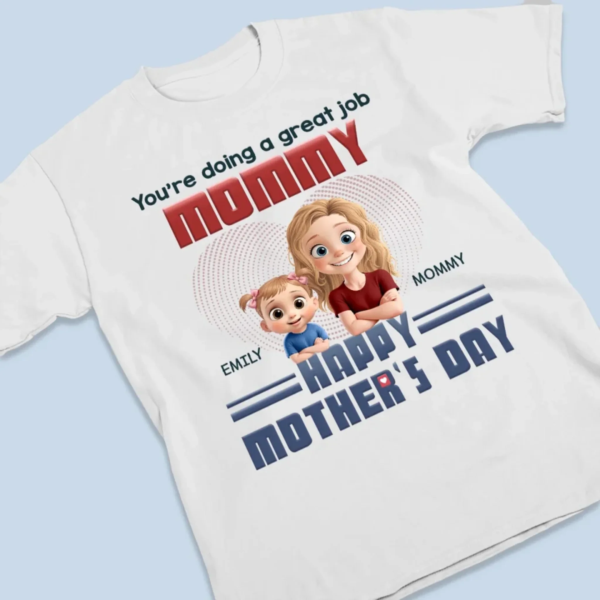 Mommy, You Make Every Day Special - Family Personalized Custom Unisex T-shirt, Premium T-shirt, Hoodie - Mother's Day, Gift For Mom - Image 3