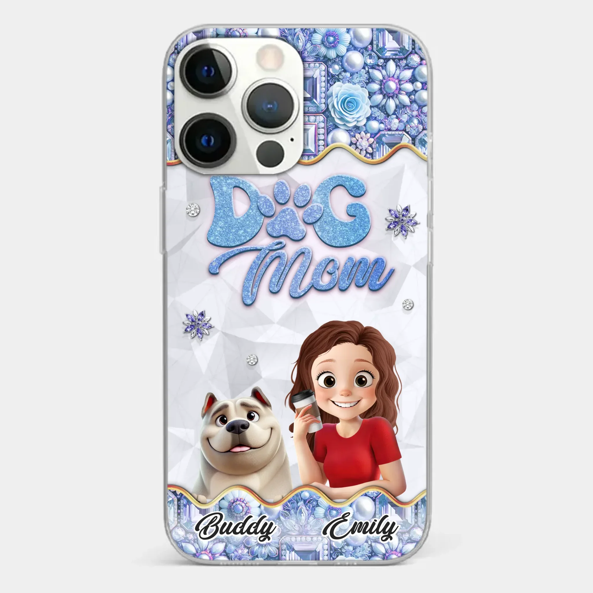 My Dog, My Family - Dog Personalized Custom Clear Phone Case - Gift For Pet Owners, Pet Lovers - Image 20