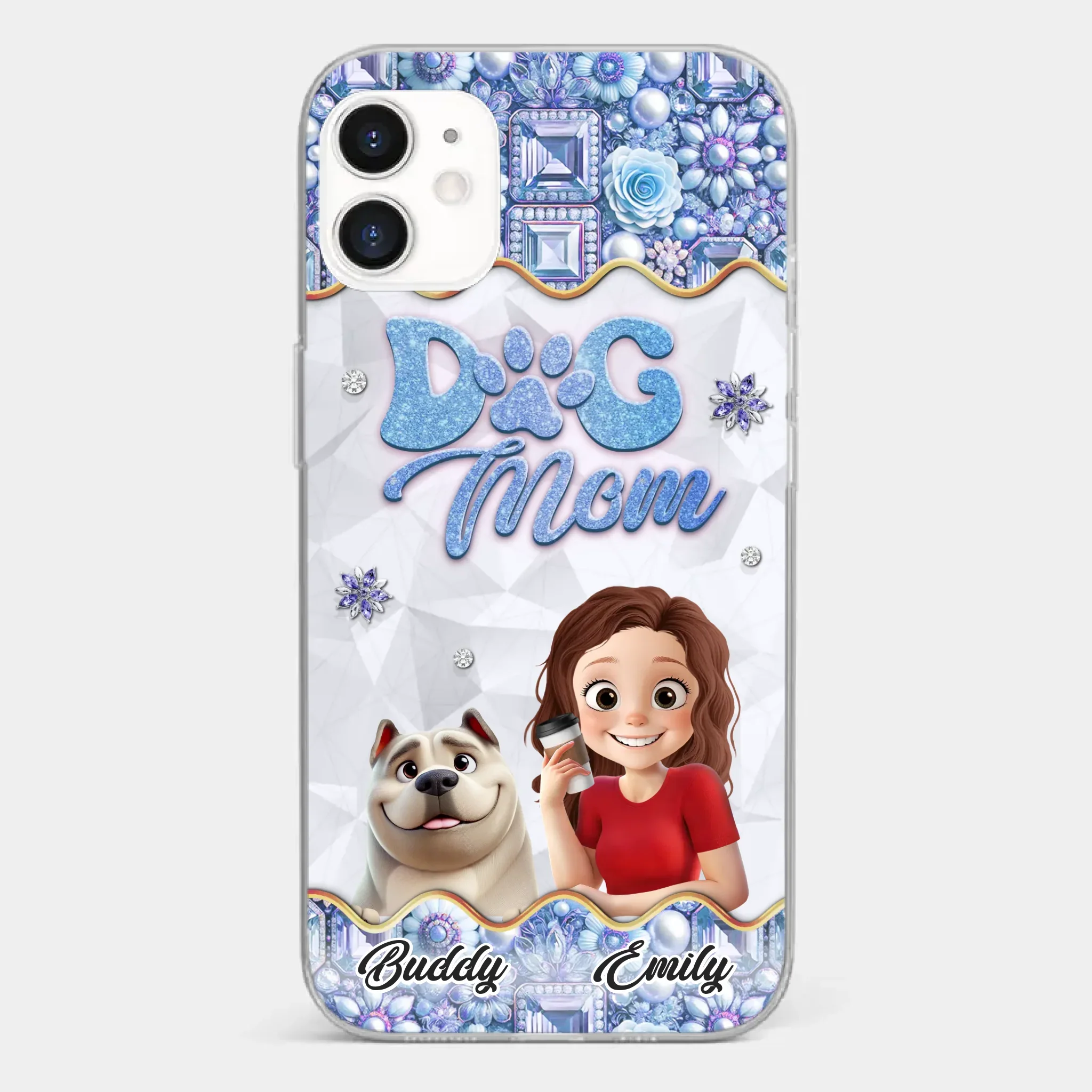 My Dog, My Family - Dog Personalized Custom Clear Phone Case - Gift For Pet Owners, Pet Lovers - Image 6