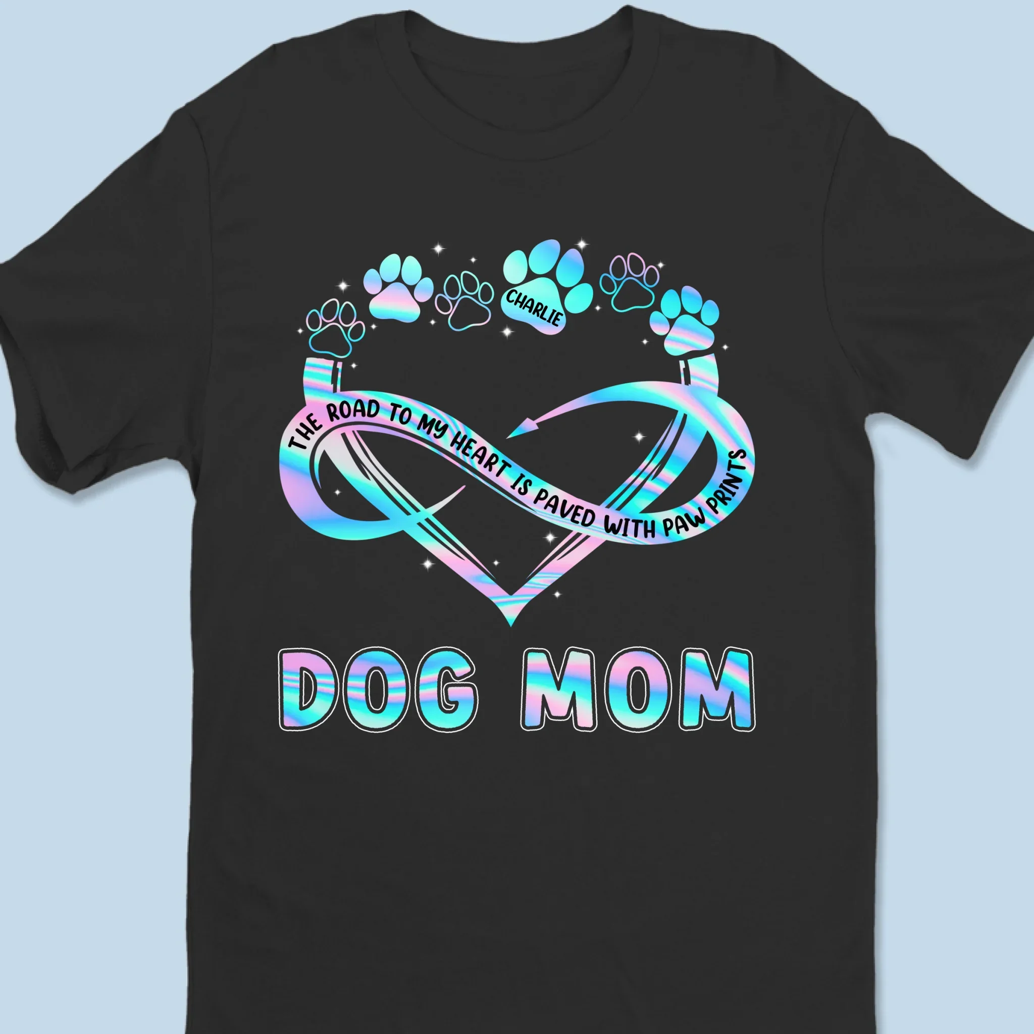 My Dog, My Heart, My Life - Dog Personalized Custom Unisex T-shirt, Premium T-shirt, Hoodie - Gift For Pet Owners, Pet Lovers - Image 2