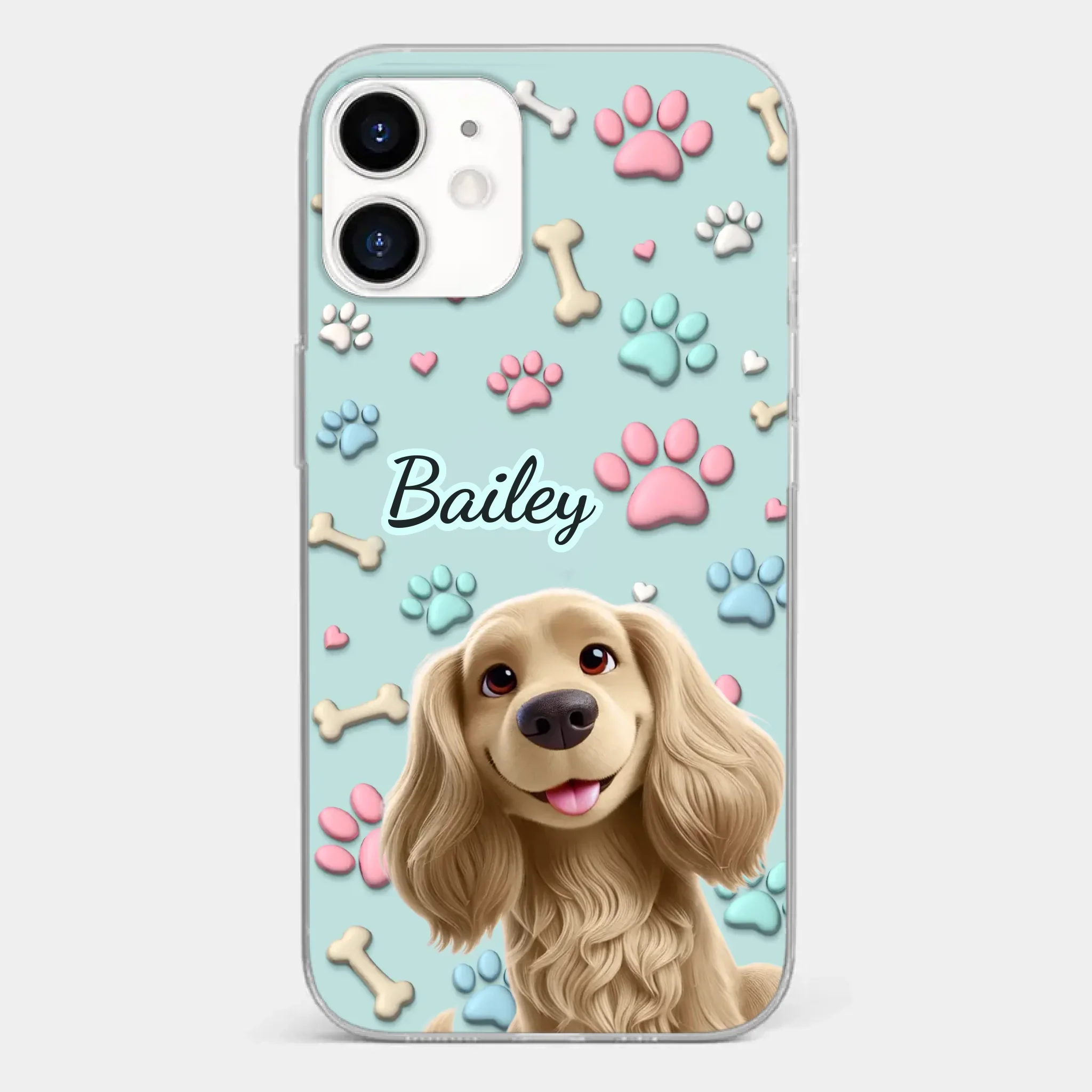 My Forever Best Friend - Dog Personalized Custom Clear Phone Case - Gift For Pet Owners, Pet Lovers - Image 9
