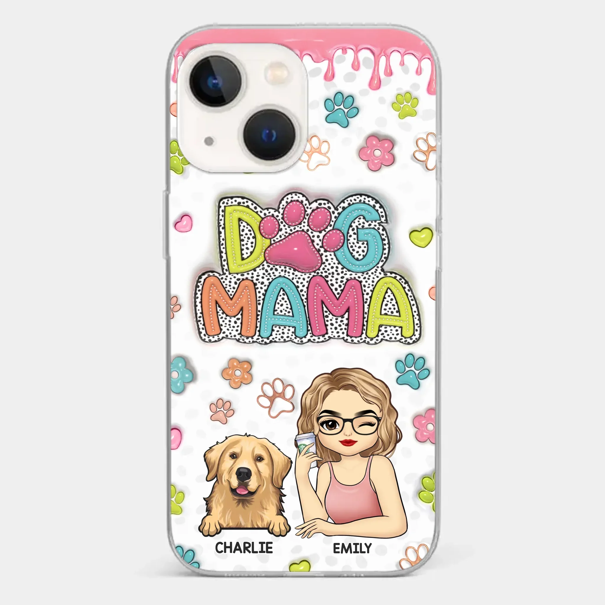 My Fur Babies Have Paws And Tails - Dog & Cat Personalized Custom 3D Inflated Effect Printed Clear Phone Case - Christmas Gift For Pet Owners, Pet Lovers - Image 18