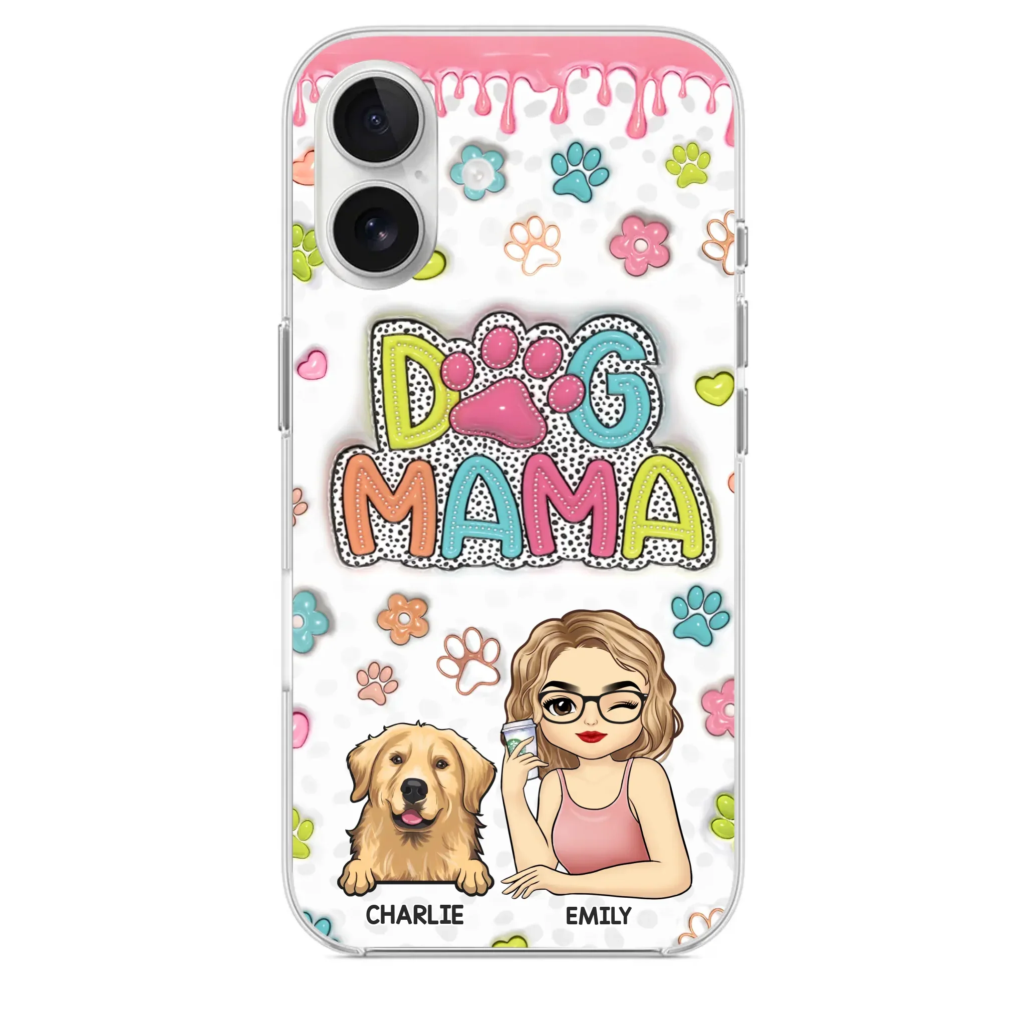 My Fur Babies Have Paws And Tails - Dog & Cat Personalized Custom 3D Inflated Effect Printed Clear Phone Case - Christmas Gift For Pet Owners, Pet Lovers - Image 28