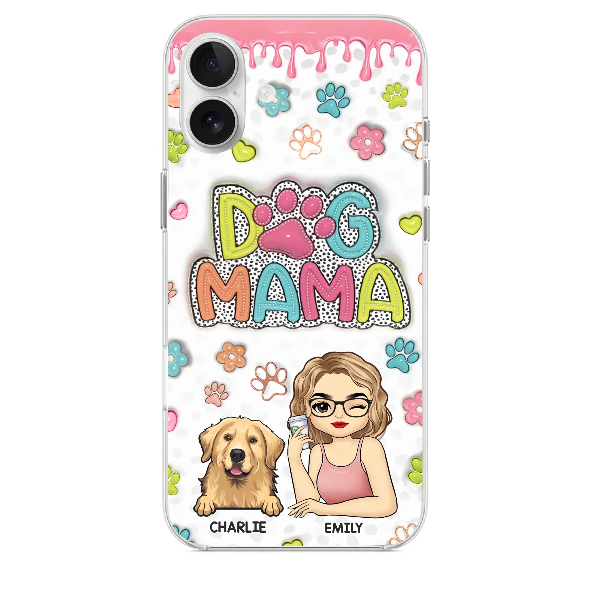 My Fur Babies Have Paws And Tails - Dog & Cat Personalized Custom 3D Inflated Effect Printed Clear Phone Case - Christmas Gift For Pet Owners, Pet Lovers - Image 29