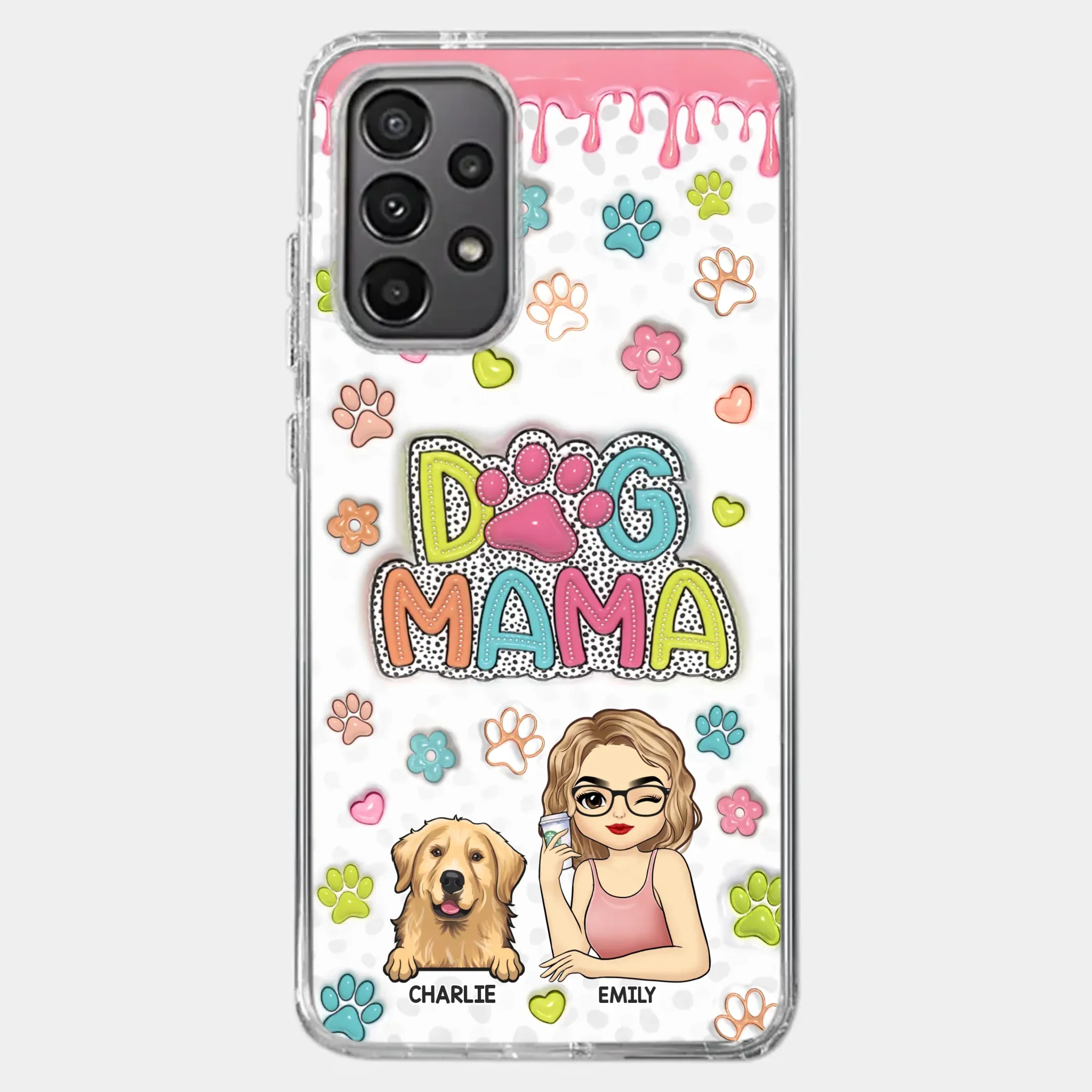 My Fur Babies Have Paws And Tails - Dog & Cat Personalized Custom 3D Inflated Effect Printed Clear Phone Case - Christmas Gift For Pet Owners, Pet Lovers - Image 36