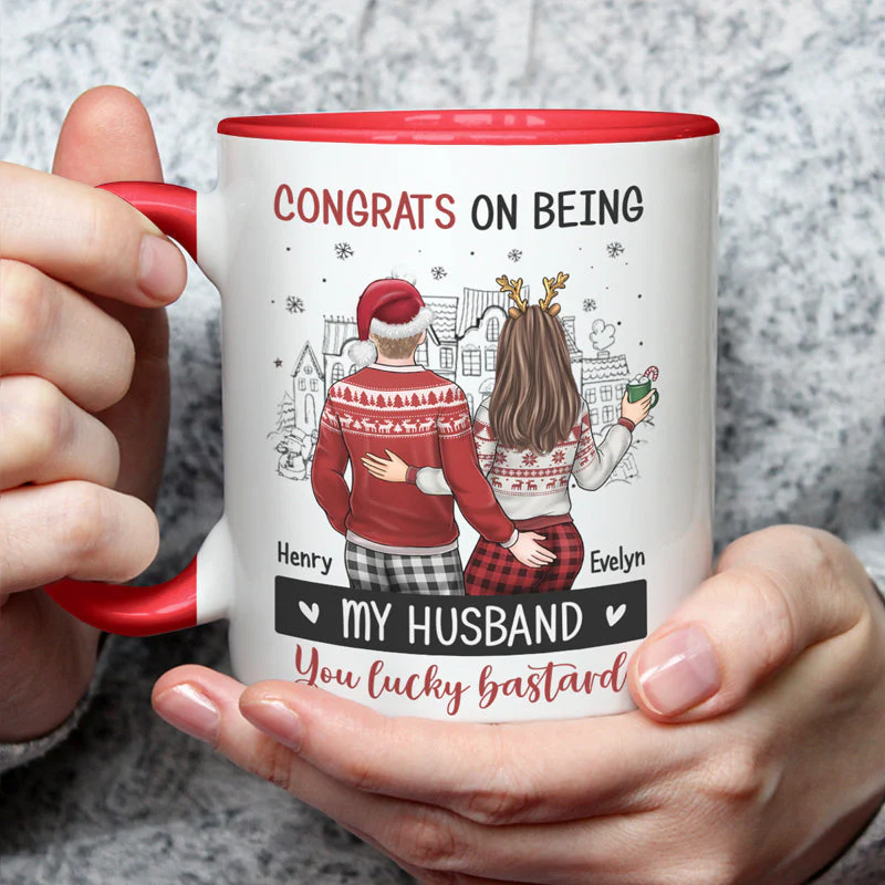 My Love Is Hotter Than My Coffee - Couple Personalized Custom Accent Mug - Christmas Gift For Husband Wife, Anniversary - Image 3
