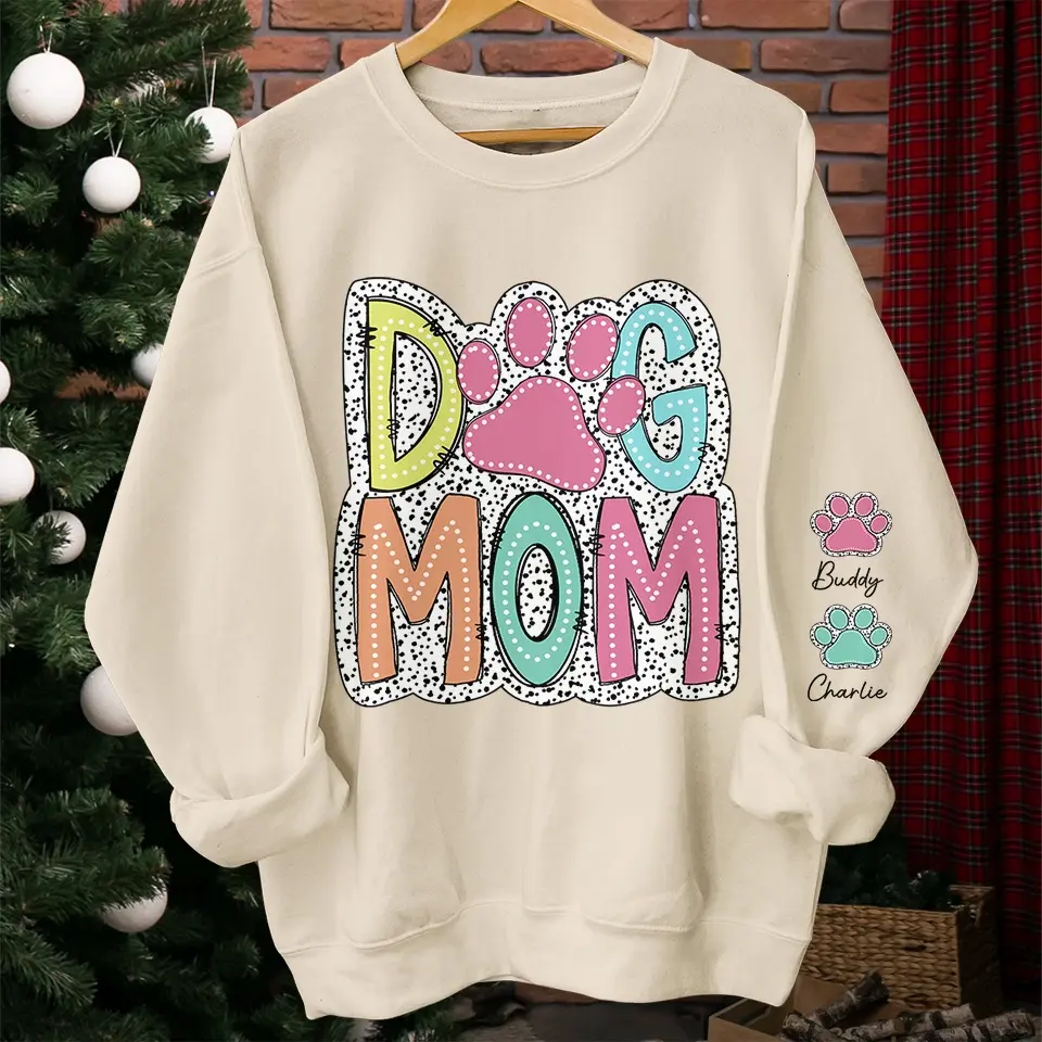 My Pet Fills My Heart With Joy - Dog & Cat Personalized Custom Unisex Sweatshirt With Design On Sleeve - Gift For Pet Owners, Pet Lovers - Image 4