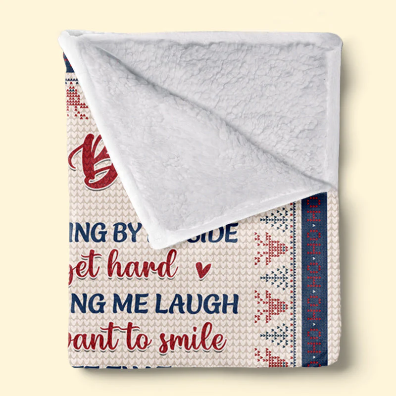 Need You Till The End - Bestie Personalized Custom Blanket - Gift For Best Friends, BFF, Sisters - Image 4