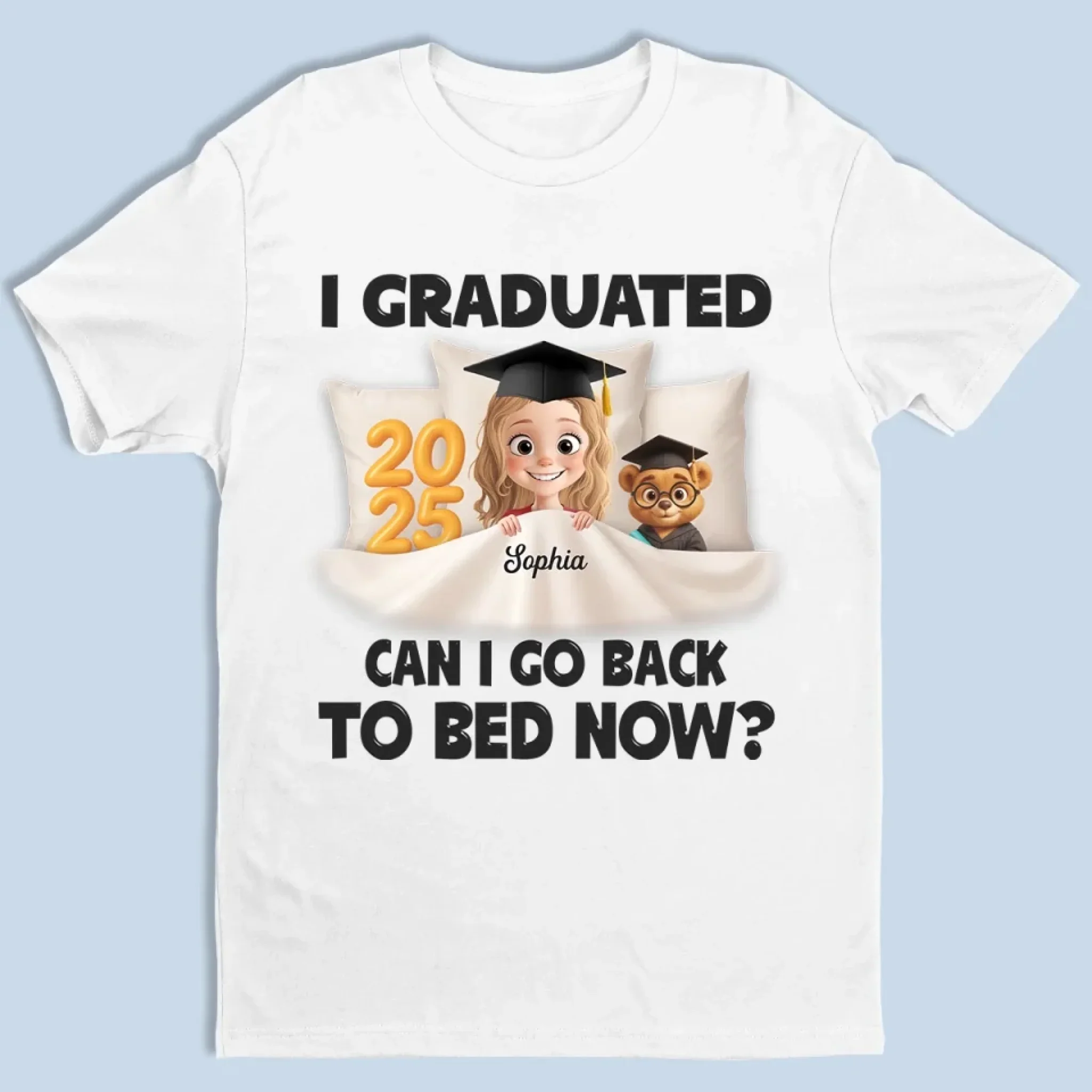 Next Level, Pillow Quest - Family Personalized Custom Unisex T-shirt, Premium T-shirt, Hoodie - Graduation Gift For Family Members, Siblings, Brothers, Sisters