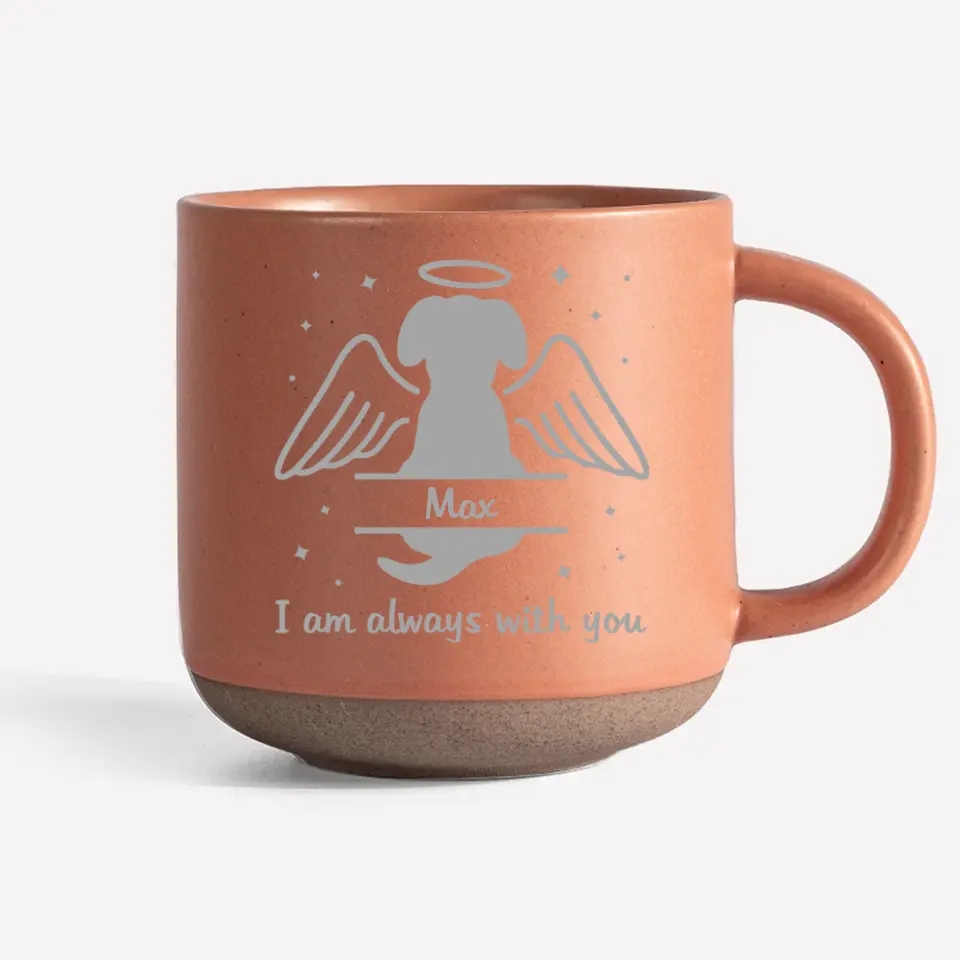 No Greater Companion, No Better Friend - Memorial Personalized Custom Pottery Mug - Sympathy Gift For Pet Owners, Pet Lovers - Image 8