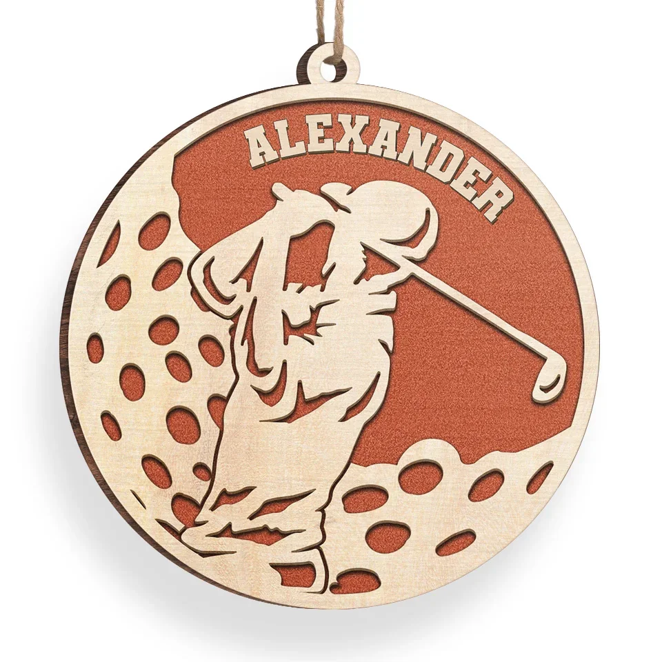 No Limits, No Excuses - Personalized Custom Ornament - Wood Custom Shaped - Christmas Gift For Sport Lovers, Sport Players - Image 3