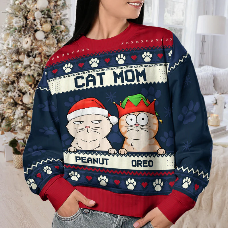 No Outfit Is Complete Without Dog Hair - Dog & Cat Personalized Custom Ugly Sweatshirt - Unisex Wool Jumper - Christmas Gift For Pet Owners, Pet Lovers - Image 4