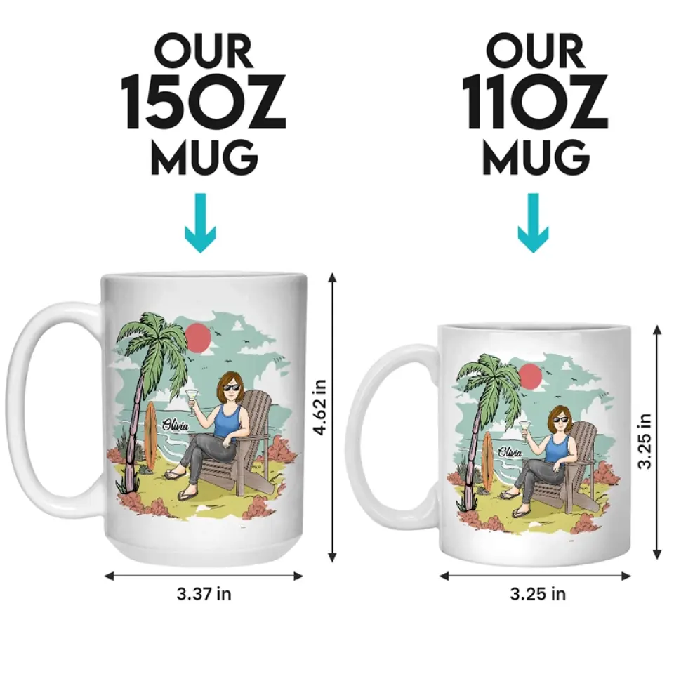 Not My Problem Anymore - Personalized Custom Mug - Appreciation, Retirement Gift For Coworkers, Work Friends, Colleagues - Image 5