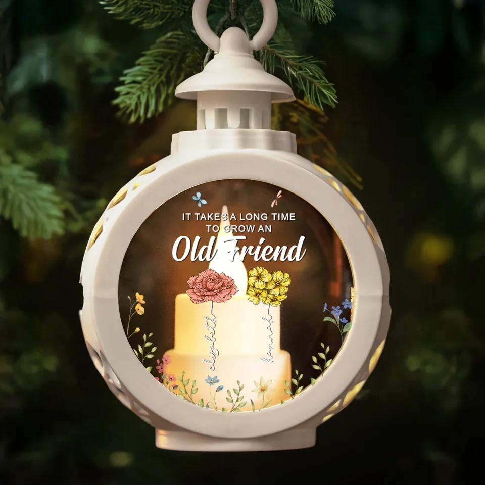 Our Friendship Will Last Forever - Bestie Candlelight Lantern Ornament - Christmas Gift For Best Friends, BFF, Sisters - Image 5