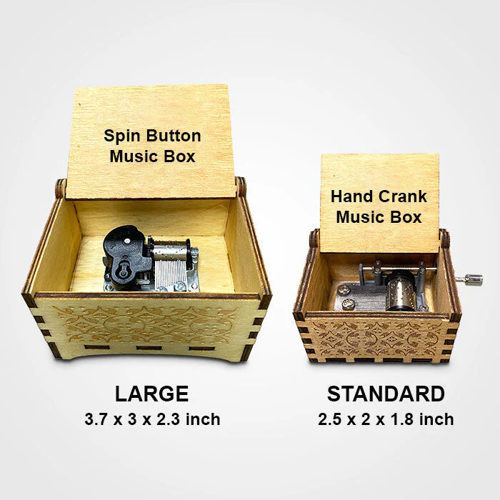 Our Life Ain't No Fairy Tale, But I Love You - Gift For Couples, Personalized Music Box - Image 4