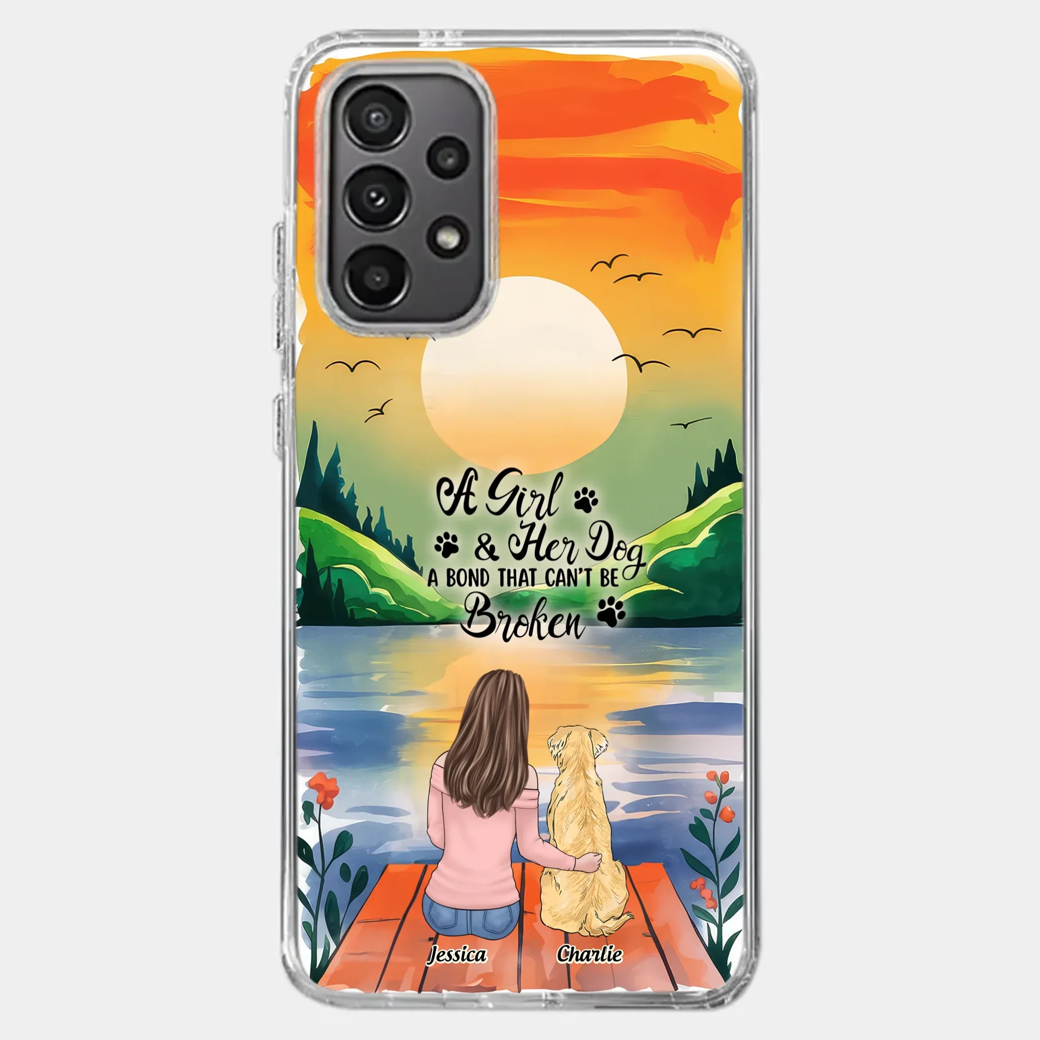 Paw-some Love - Dog Personalized Custom Clear Phone Case - Gift For Pet Owners, Pet Lovers - Image 36