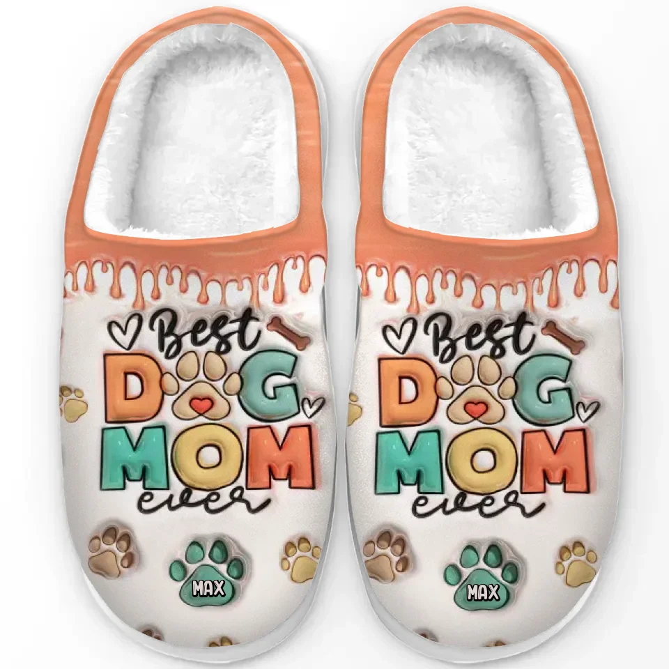 Pawsitively Grateful For The Joy My Pet Brings This Christmas - Dog & Cat Personalized Custom Fluffy Slippers - Christmas Gift For Pet Owners, Pet Lovers - Image 2