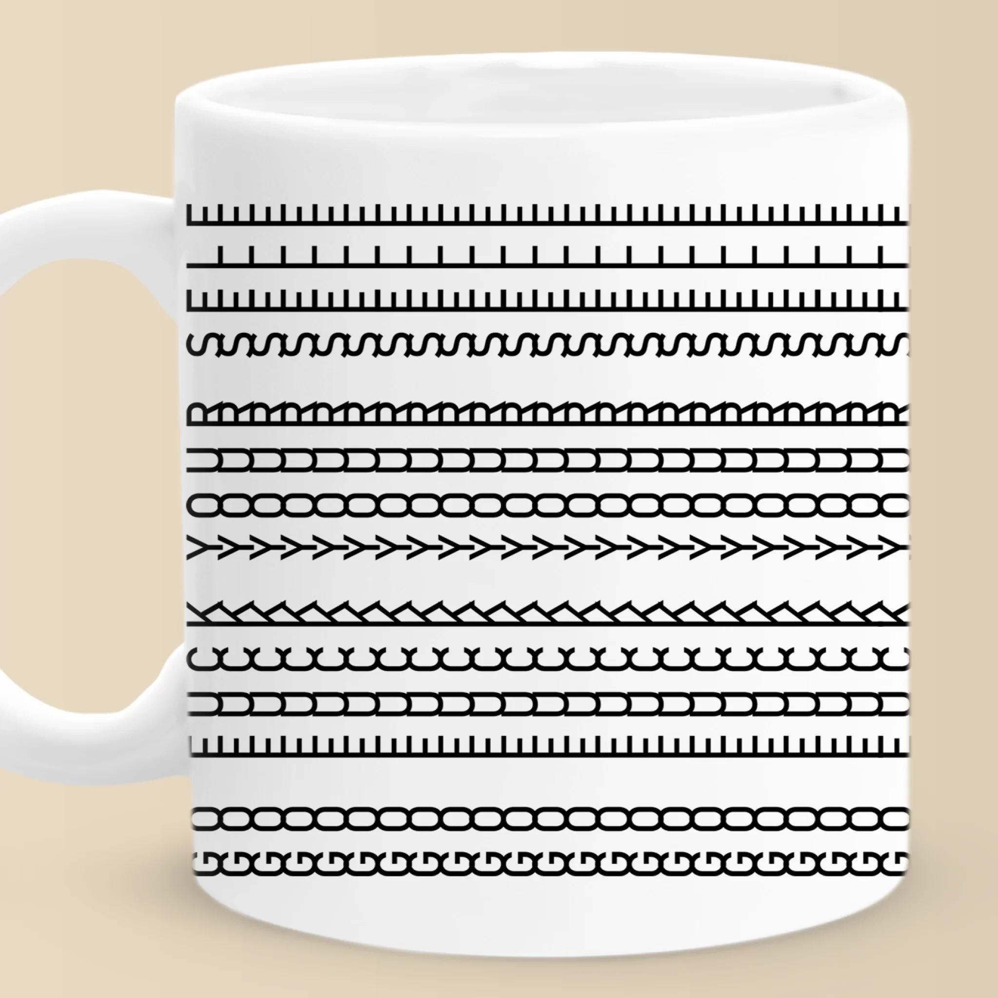 Perfect Lines, Perfect Vibes - Friend Mug - Gift For Best Friends, Sisters, Family Members, Coworkers - Image 2