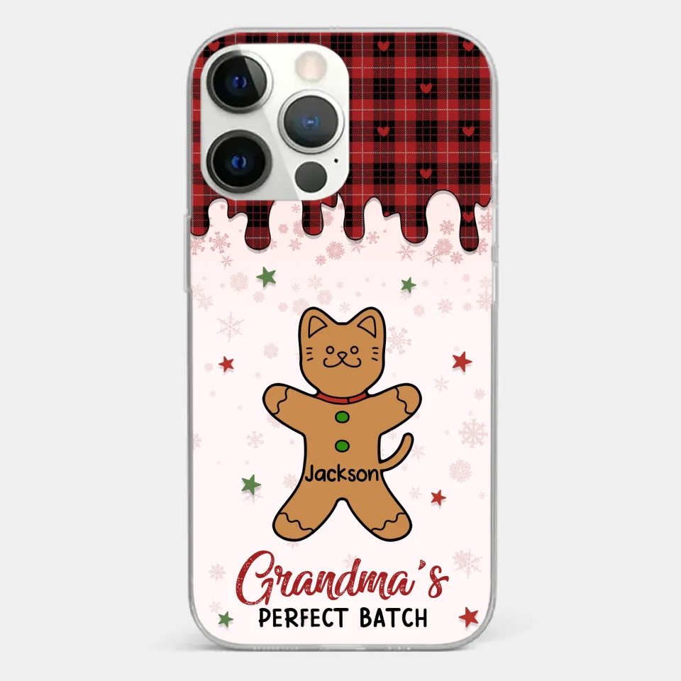Personalize Her Phone With Memories That Make Her Smile - Family Personalized Custom Clear Phone Case - Christmas Gift For Grandma - Image 19