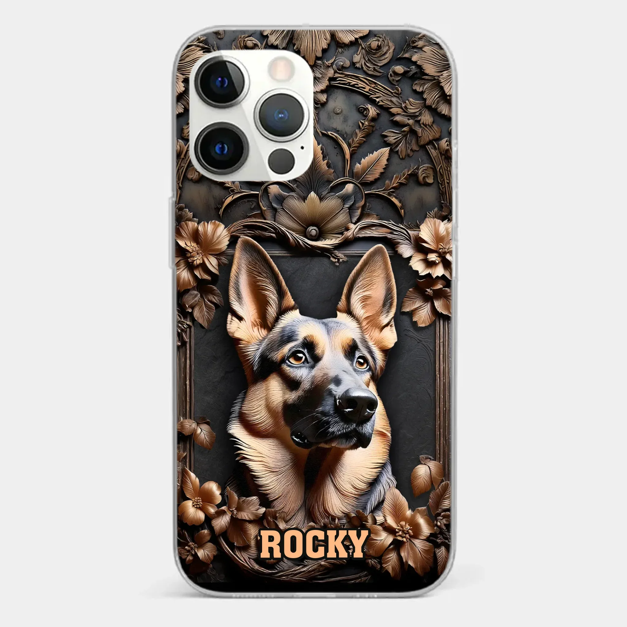 Pet Is Loyal Friend For Life - Dog Personalized Custom 3D Inflated Effect Printed Clear Phone Case - Gift For Pet Owners, Pet Lovers - Image 11