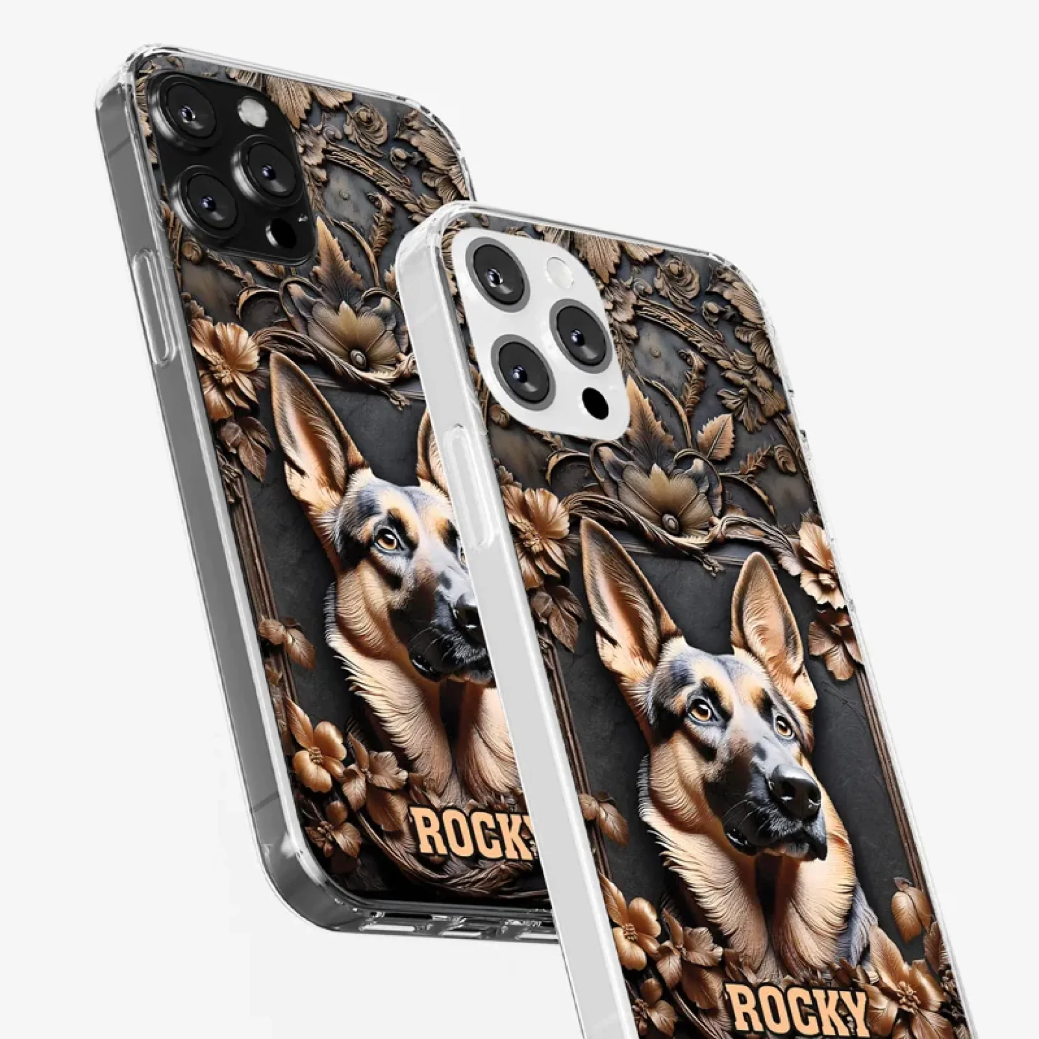 Pet Is Loyal Friend For Life - Dog Personalized Custom 3D Inflated Effect Printed Clear Phone Case - Gift For Pet Owners, Pet Lovers - Image 34