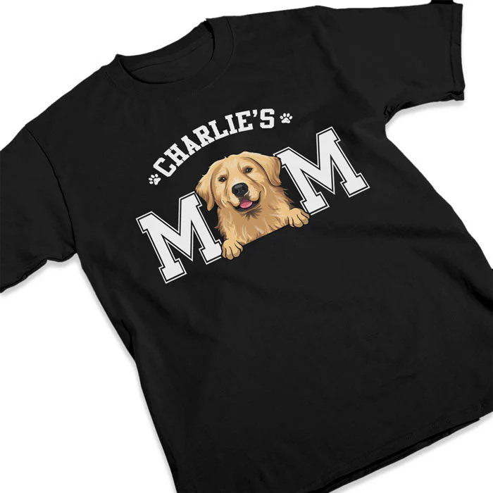 Pet Mom Dad - Dog & Cat Personalized Custom Unisex T-shirt, Hoodie, Sweatshirt - Christmas Gift For Pet Owners, Pet Lovers - Image 2