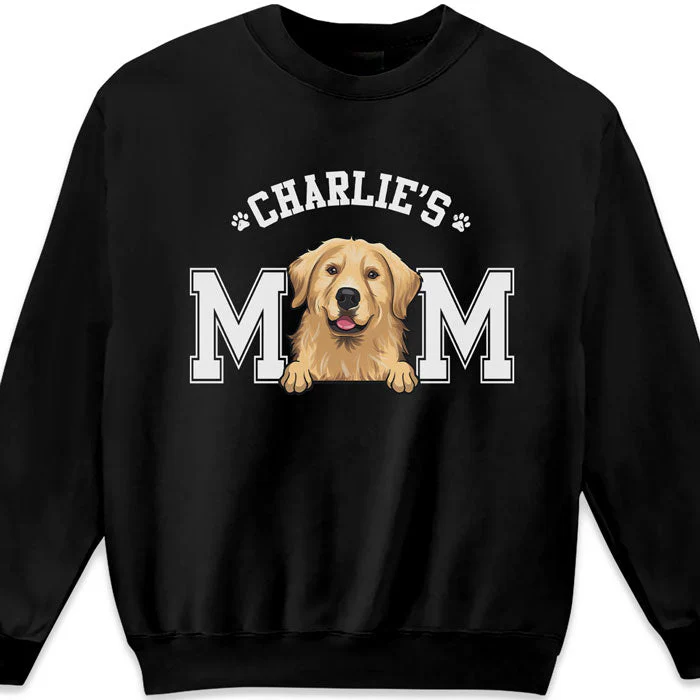 Pet Mom Dad - Dog & Cat Personalized Custom Unisex T-shirt, Hoodie, Sweatshirt - Christmas Gift For Pet Owners, Pet Lovers - Image 5