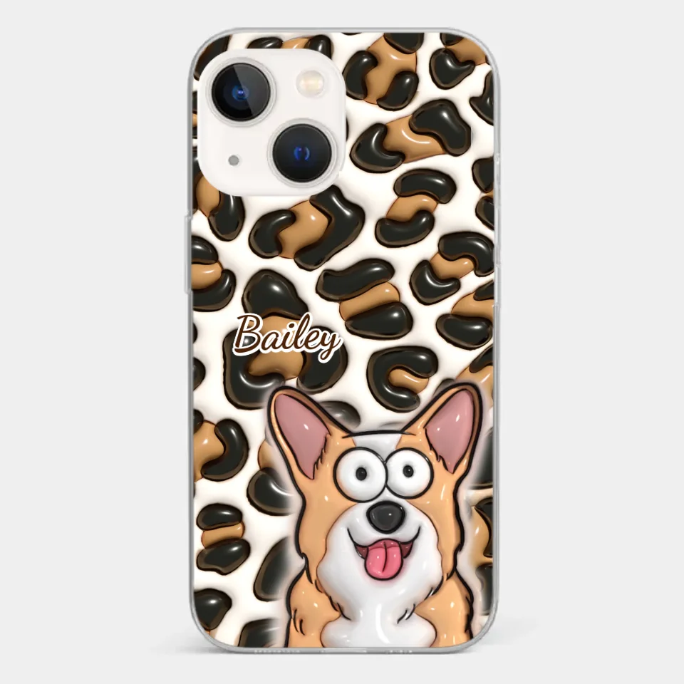 Pеts Arе Likе Family And Thеir Lovе Is A Timеlеss Trеasurе - Dog & Cat Personalized Custom 3D Inflated Effect Printed Clear Phone Case - Gift For Pet Owners, Pet Lovers - Image 14