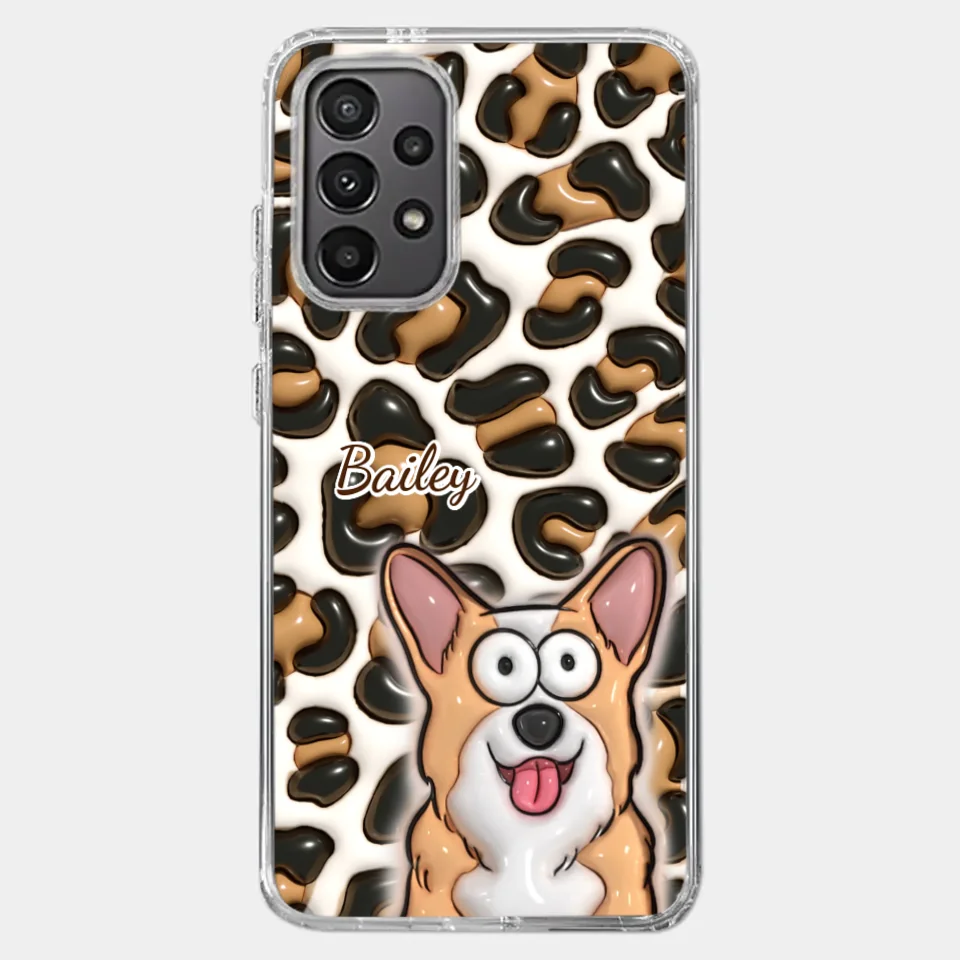 Pеts Arе Likе Family And Thеir Lovе Is A Timеlеss Trеasurе - Dog & Cat Personalized Custom 3D Inflated Effect Printed Clear Phone Case - Gift For Pet Owners, Pet Lovers - Image 36