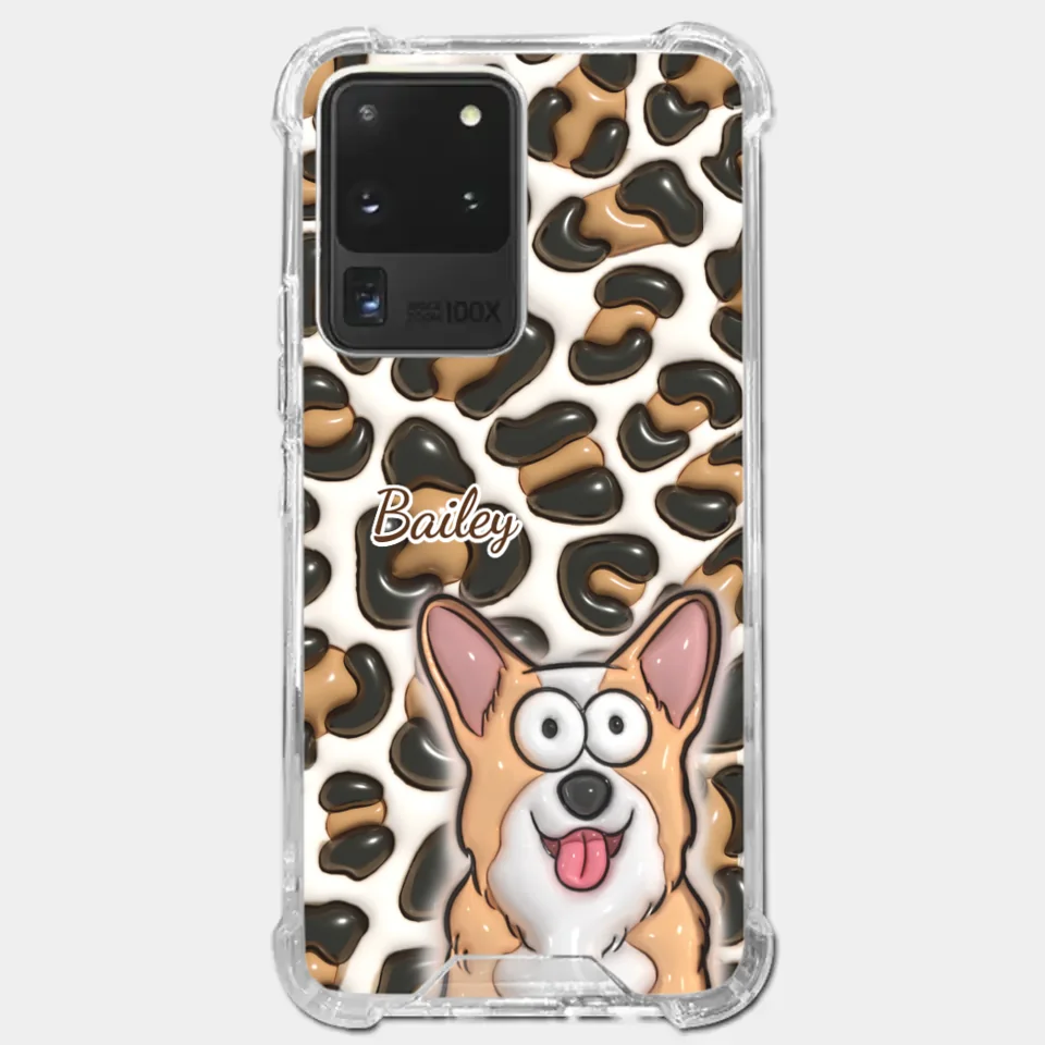 Pеts Arе Likе Family And Thеir Lovе Is A Timеlеss Trеasurе - Dog & Cat Personalized Custom 3D Inflated Effect Printed Clear Phone Case - Gift For Pet Owners, Pet Lovers - Image 38