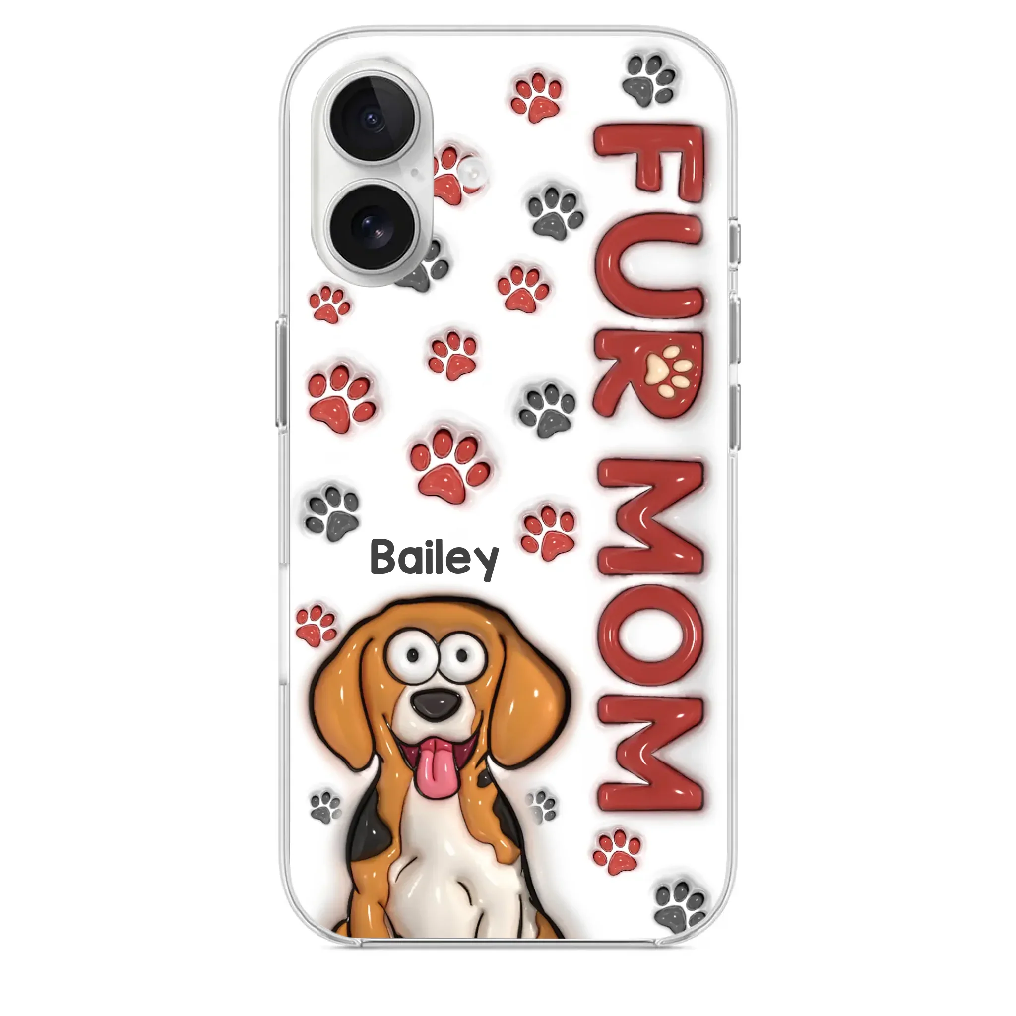 Pets Know How To Cheer You Up - Dog & Cat Personalized Custom 3D Inflated Effect Printed Clear Phone Case - Gift For Pet Owners, Pet Lovers - Image 31