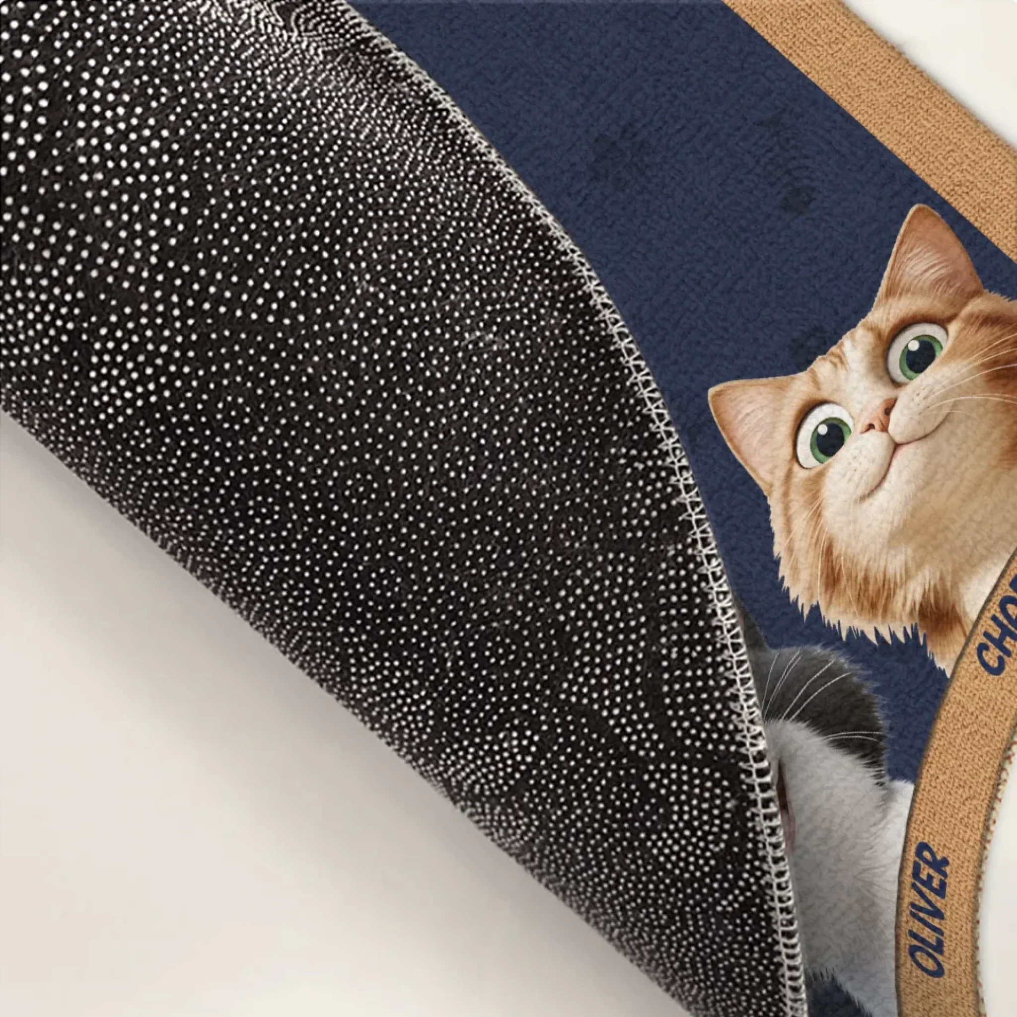 Please Close The Door, The Cat Has Plans - Cat Personalized Custom Home Decor Decorative Mat - House Warming Gift For Pet Owners, Pet Lovers - Image 4