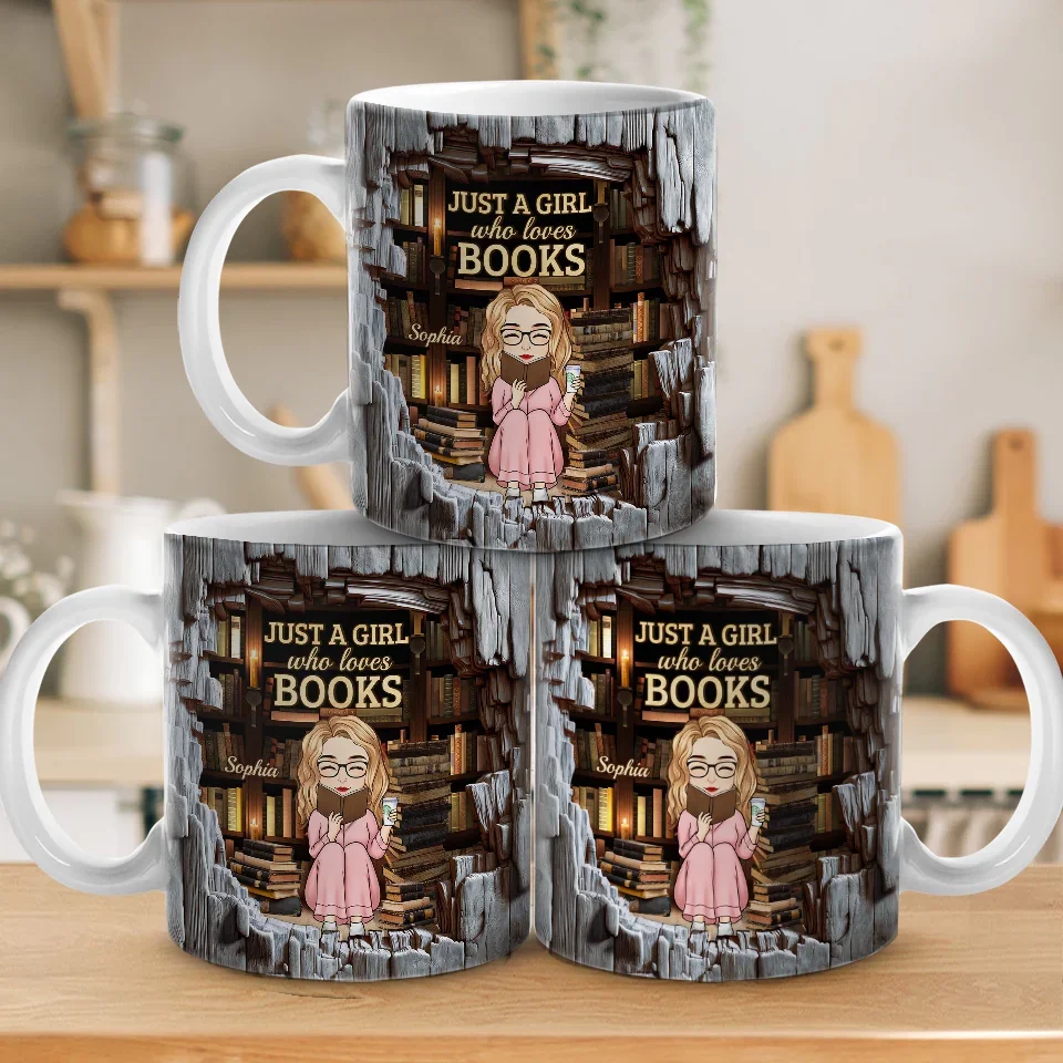 Reading Fuels My Soul - Personalized Custom Mug - Christmas Gift For Book Lovers - Image 5