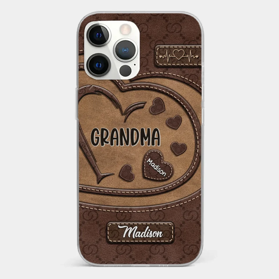Rooted In Love, Growing Together - Family Personalized Custom Clear Phone Case - Gift For Mom, Grandma - Image 12