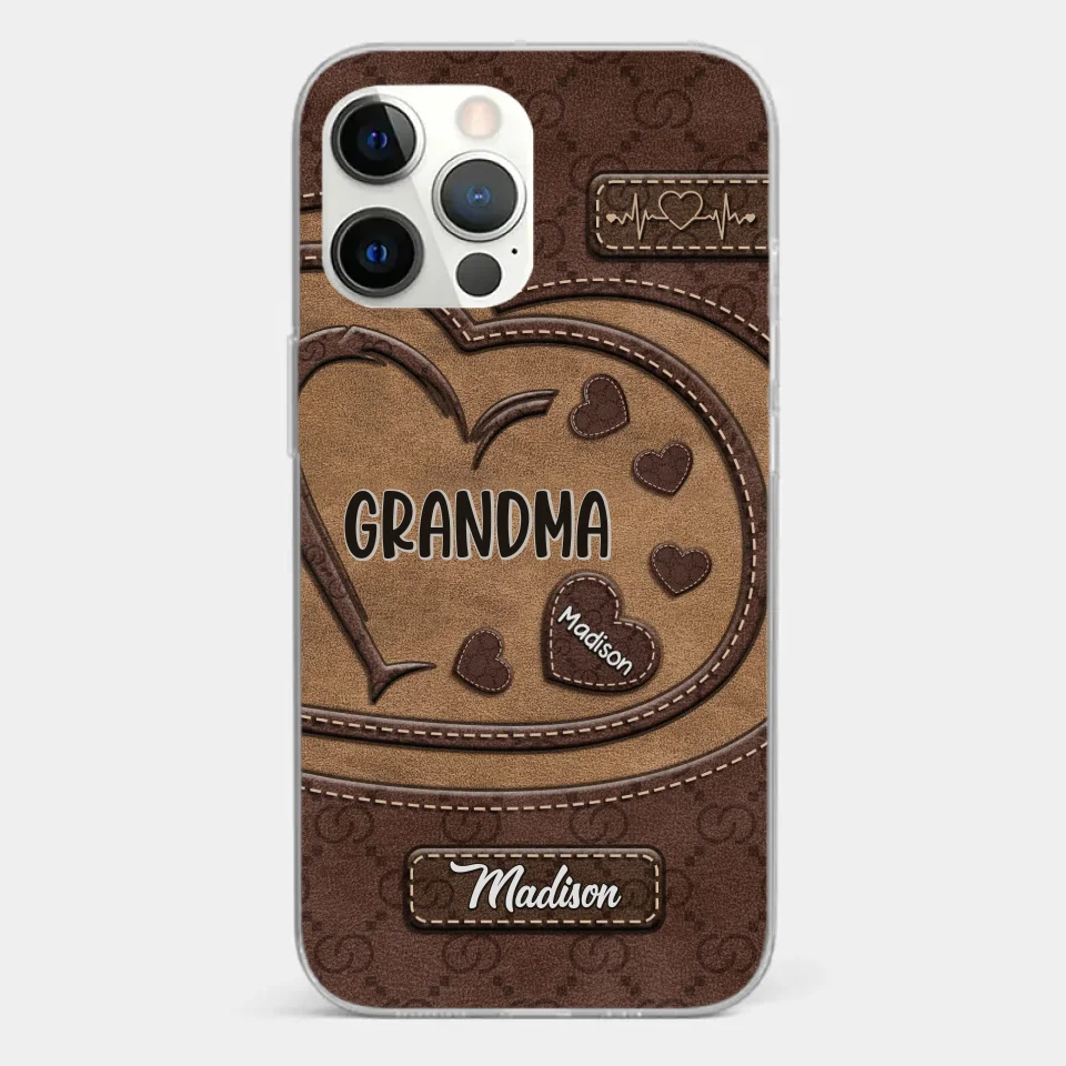Rooted In Love, Growing Together - Family Personalized Custom Clear Phone Case - Gift For Mom, Grandma - Image 15