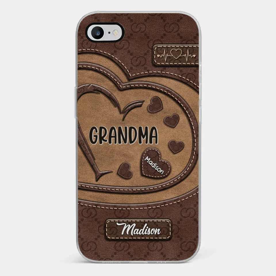 Rooted In Love, Growing Together - Family Personalized Custom Clear Phone Case - Gift For Mom, Grandma - Image 23