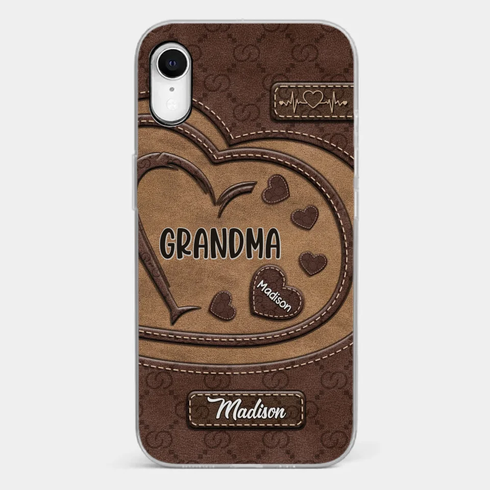 Rooted In Love, Growing Together - Family Personalized Custom Clear Phone Case - Gift For Mom, Grandma - Image 25