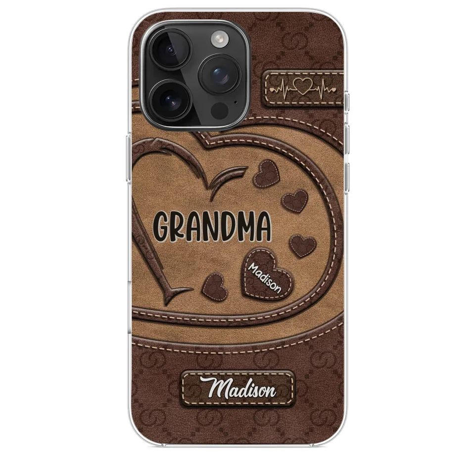 Rooted In Love, Growing Together - Family Personalized Custom Clear Phone Case - Gift For Mom, Grandma - Image 31